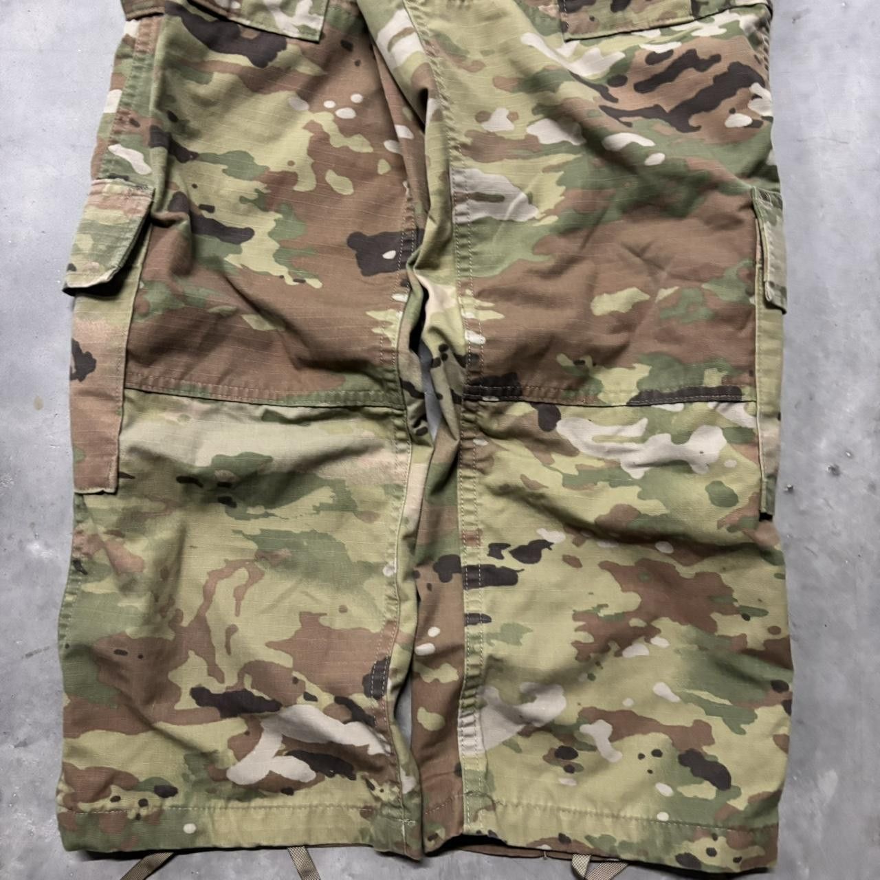 Japanese Brand × Vintage Crazy Vintage Y2K/2000s Military Camo Streetwear Skater Cargo Pants! Size US 28 / EU 44 - 6 Thumbnail