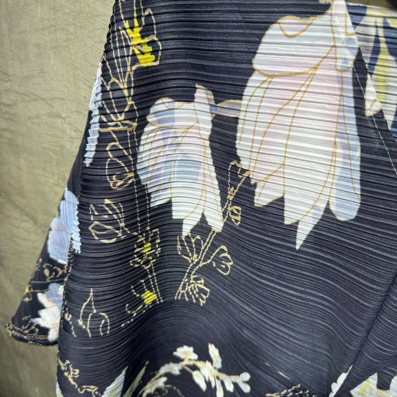 Pleats Please Issey Miyake Issey Miyake Pleats Please Japanese Style Flower Dress BNWT Size L / US 10 / IT 46 - 2 Thumbnail