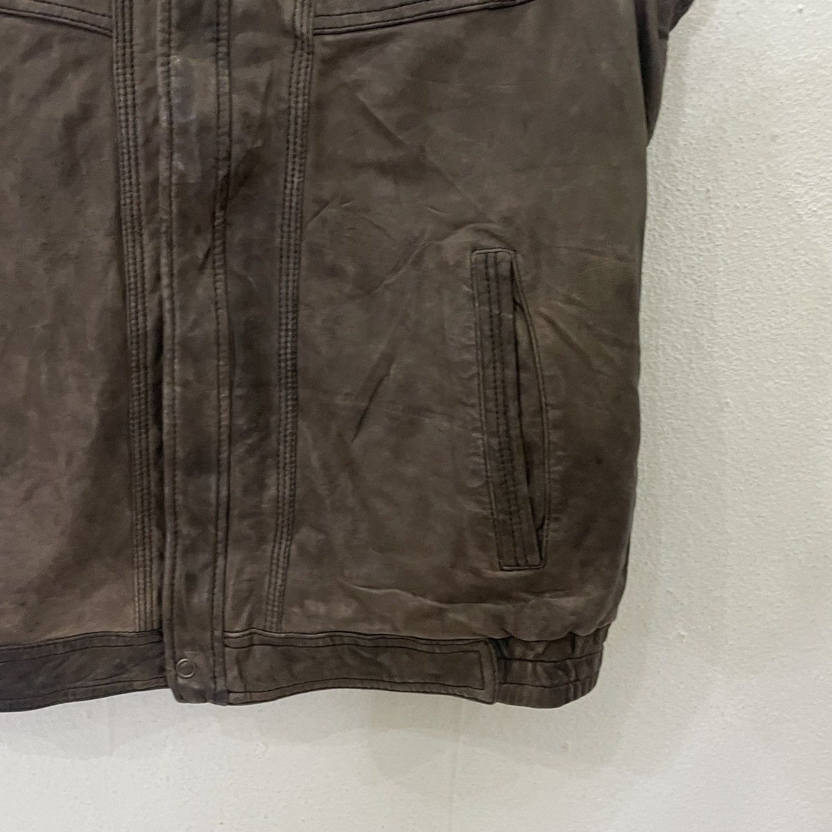 Diesel Vintage Diesel Leather Vest Size US S / EU 44-46 / 1 - 3 Thumbnail