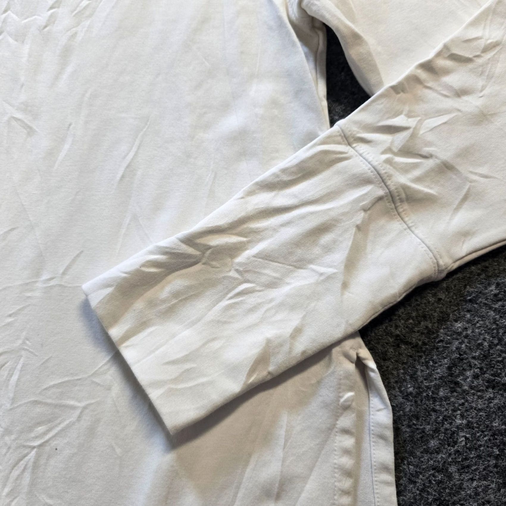 Vintage Greyson Top Women Size Small White Pima Cotton Long Sleeve Classic Capsule Basic Shirt Regular Size S / US 4 / IT 40 - 5 Thumbnail