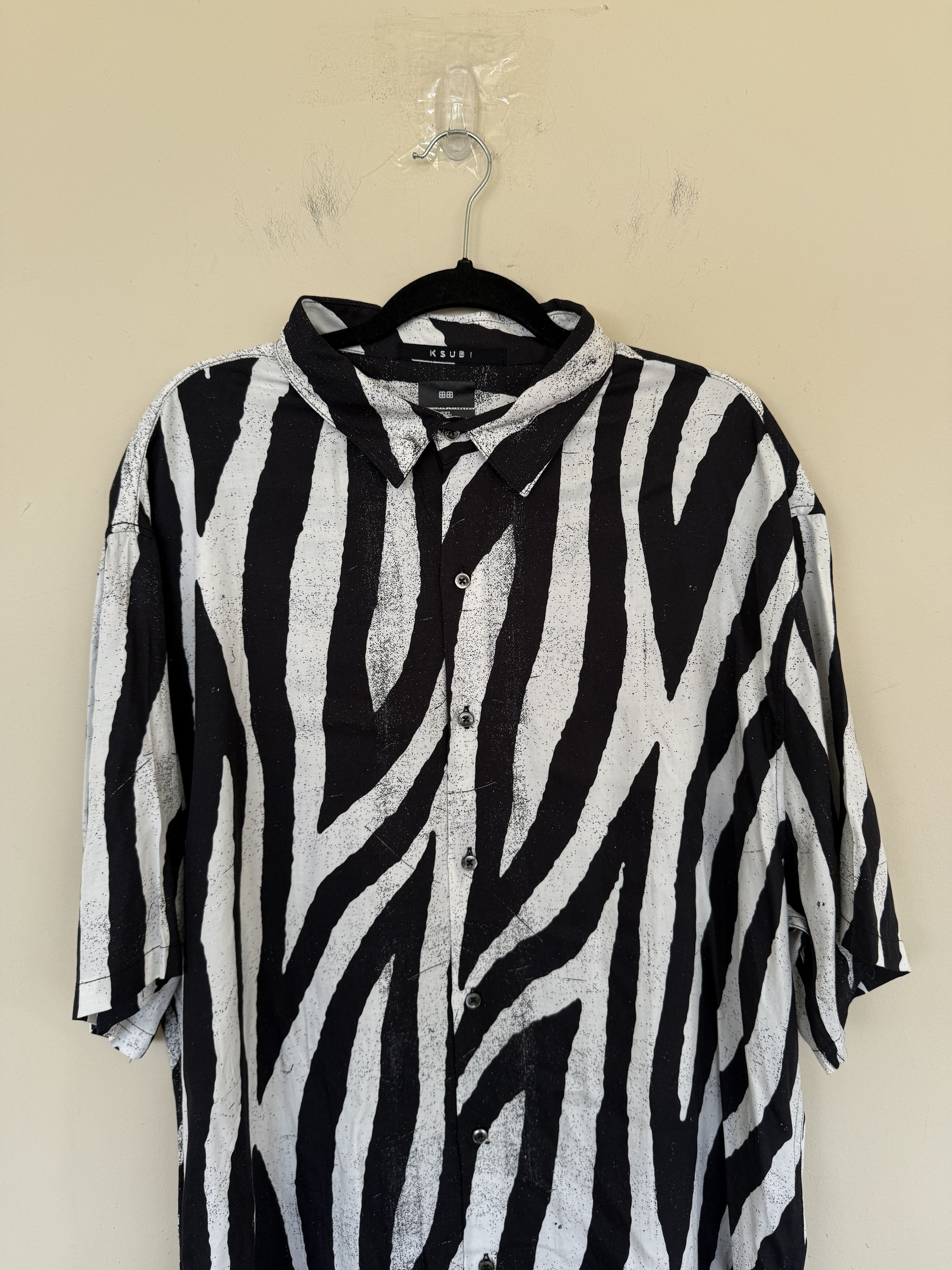 Ksubi Ksubi Zebra Button Down Size US XXL / EU 58 / 5 - 3 Thumbnail