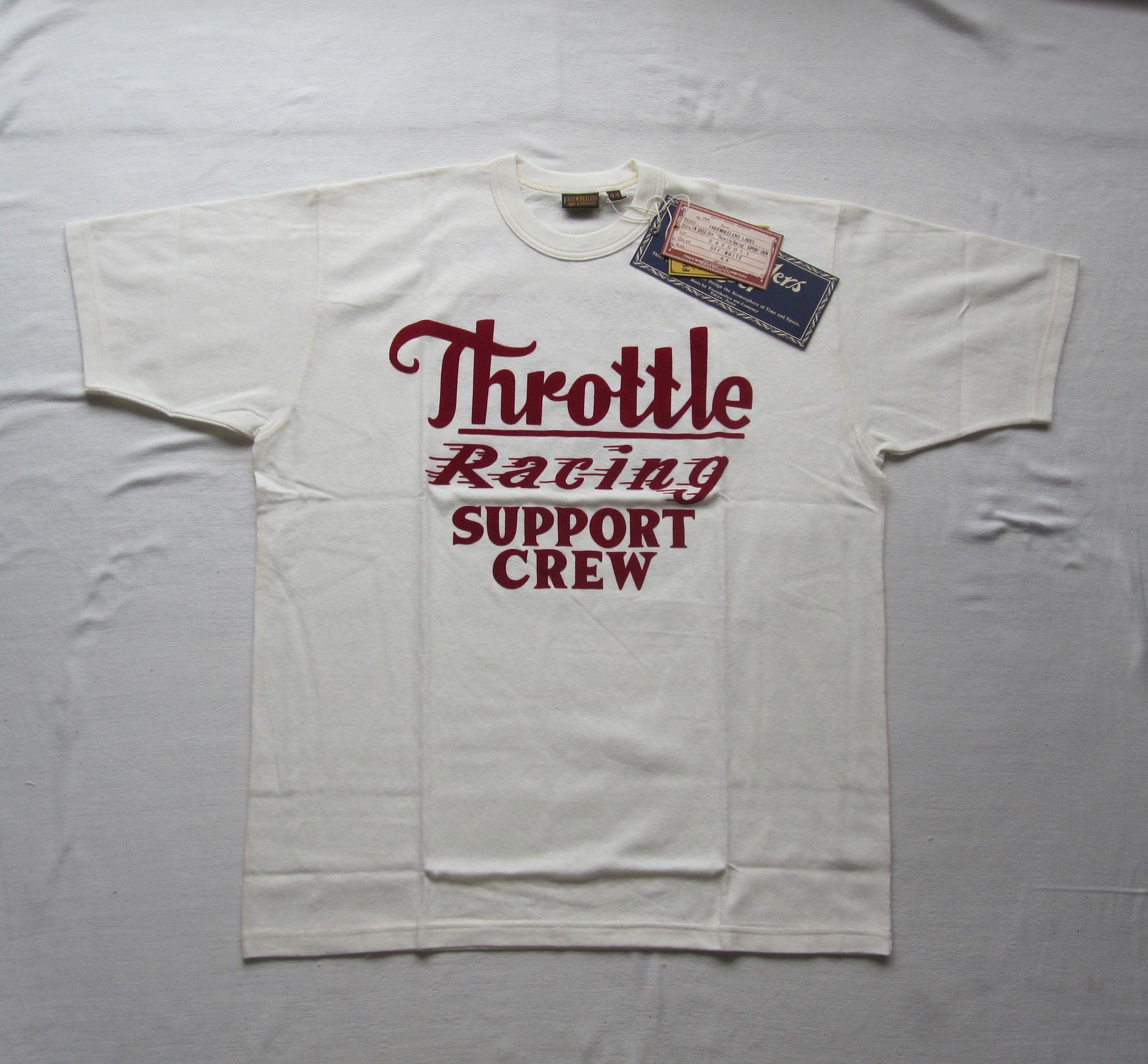 Freewheelers T-shirt "Throttle Racing" Size US XL / EU 56 / 4 - 1 Thumbnail