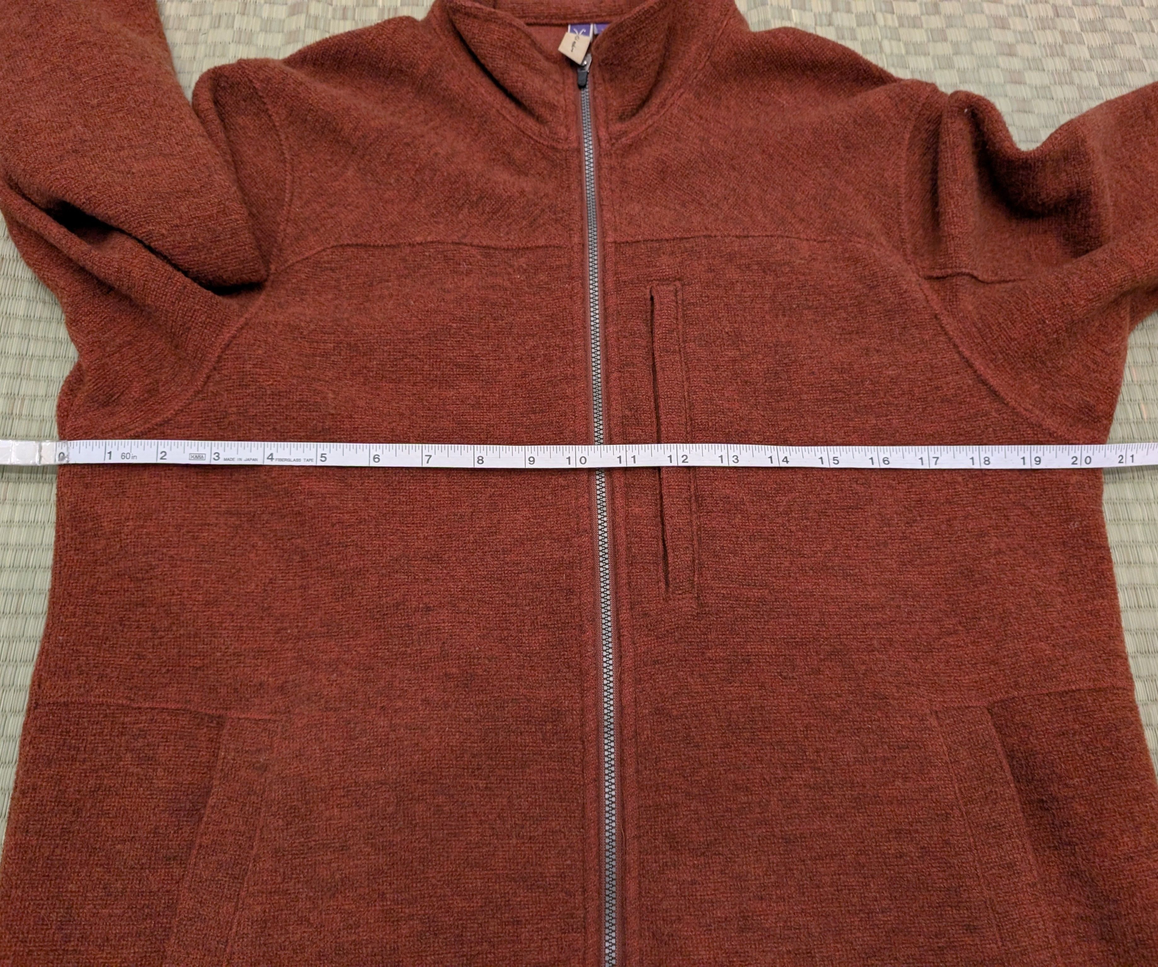 Ibex Ibex Full Zip Sweater Burnt Orange Made in USA Size US M / EU 48-50 / 2 - 5 Thumbnail