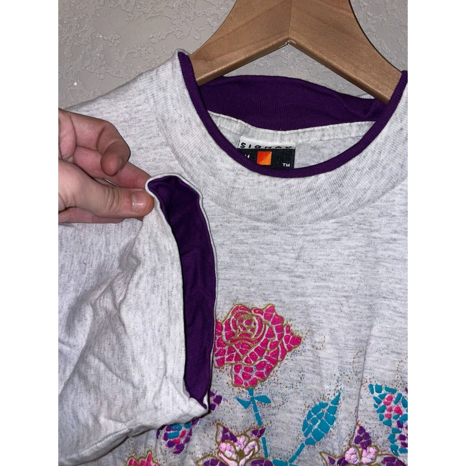 Signal Sport Vintage Los Osos Shirt Test Print Baywood Park Tee 90s VTG M Size US M / EU 48-50 / 2 - 7 Thumbnail