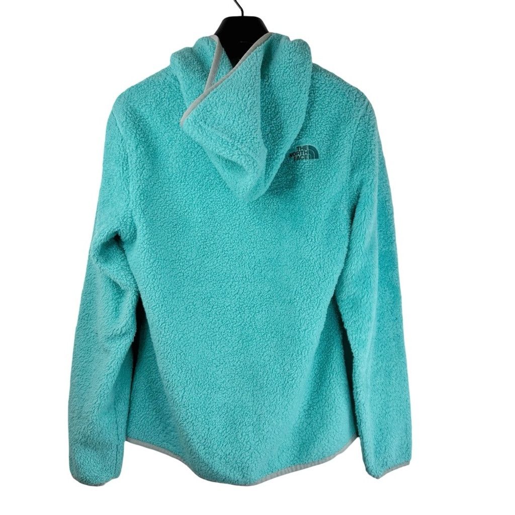 The North Face THE NORTH FACE Women's Aqua Blue Full Zip Sherpa Jacket S Size S / US 4 / IT 40 - 7 Thumbnail