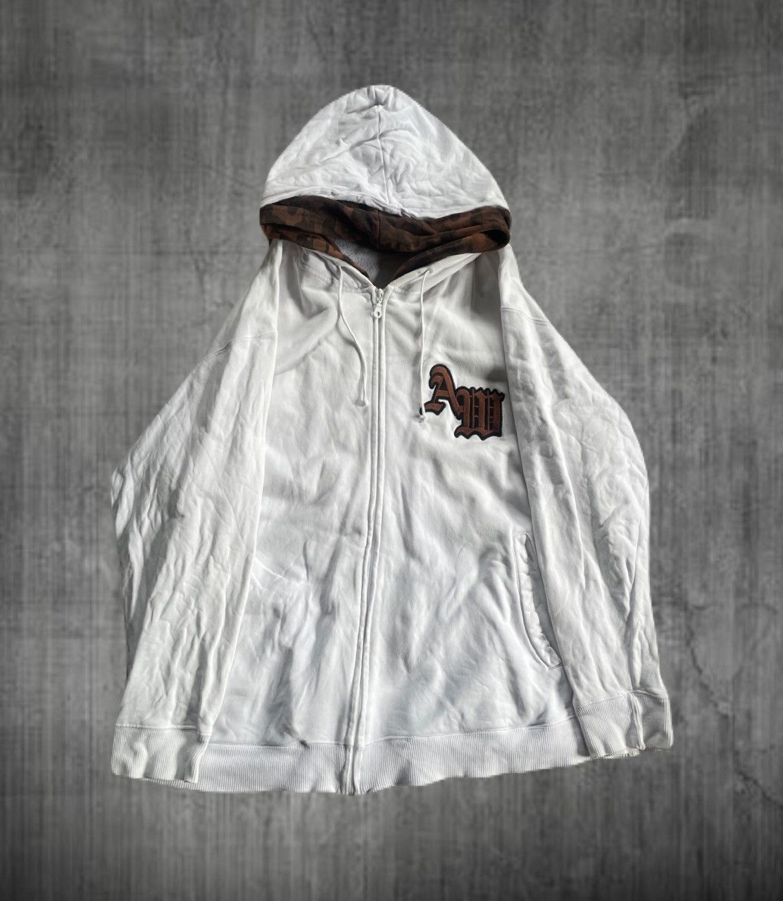 If Six Was Nine 2000s Japanese archive Layered Embroidery Hoodie Y2K Size US L / EU 52-54 / 3 - 1 Thumbnail