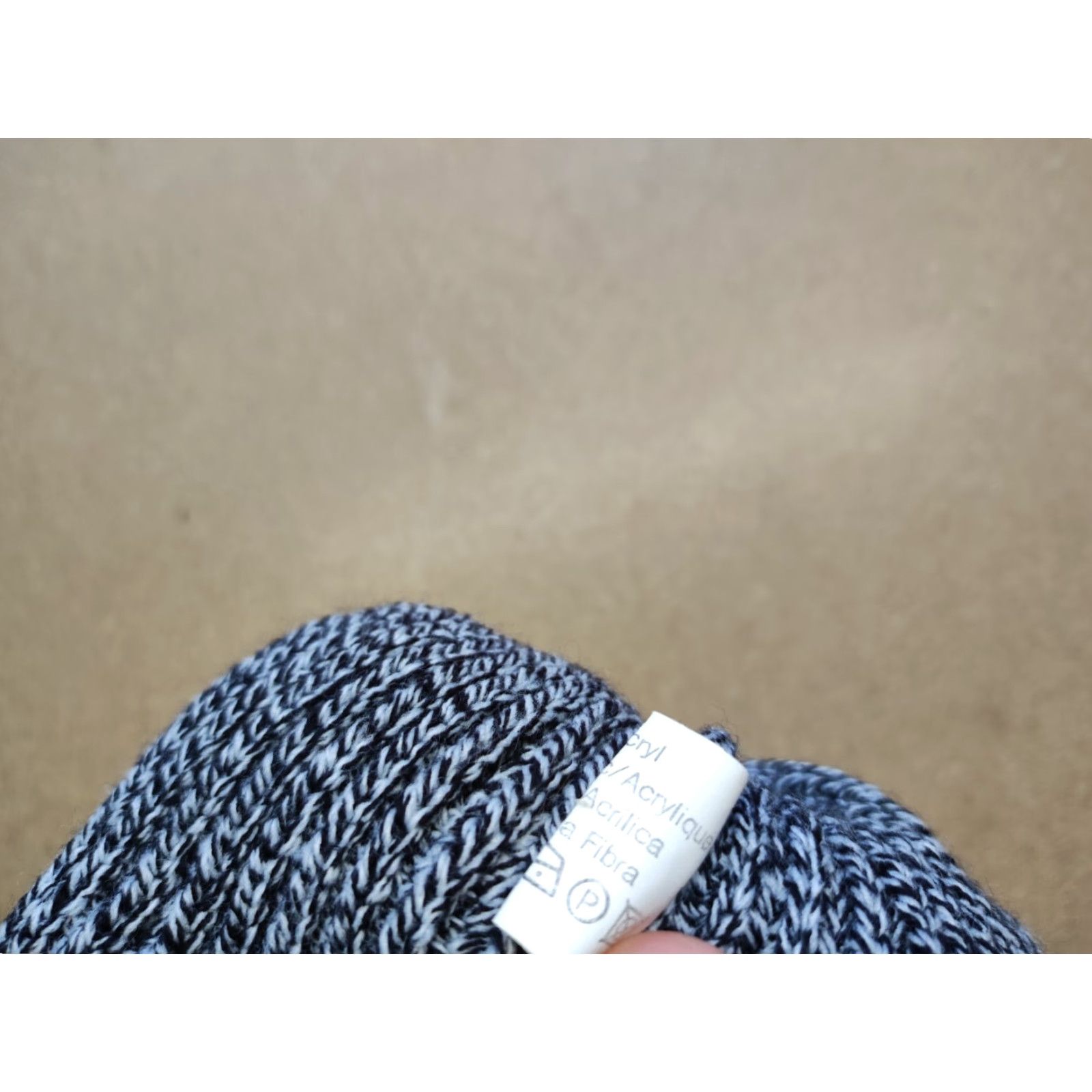 Vintage Vision Street Wear Beanie Hat One Size Relaxed Skateboard Cuffed Knit Unisex Adults Gray Knit Pattern Solid Fall Winter Size ONE SIZE - 4 Thumbnail