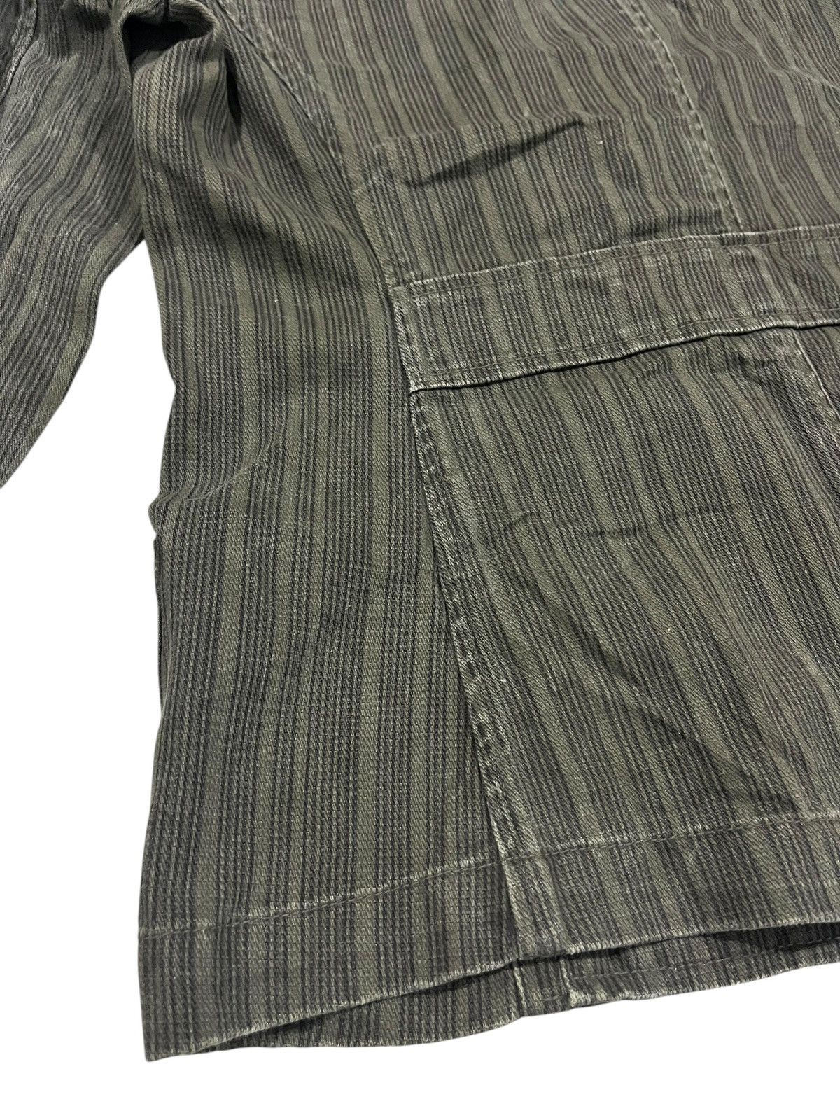 Vintage Vintage Woolrich Stripped Button Up Blazer/Coat Jacket Size US L / EU 52-54 / 3 - 13 Thumbnail