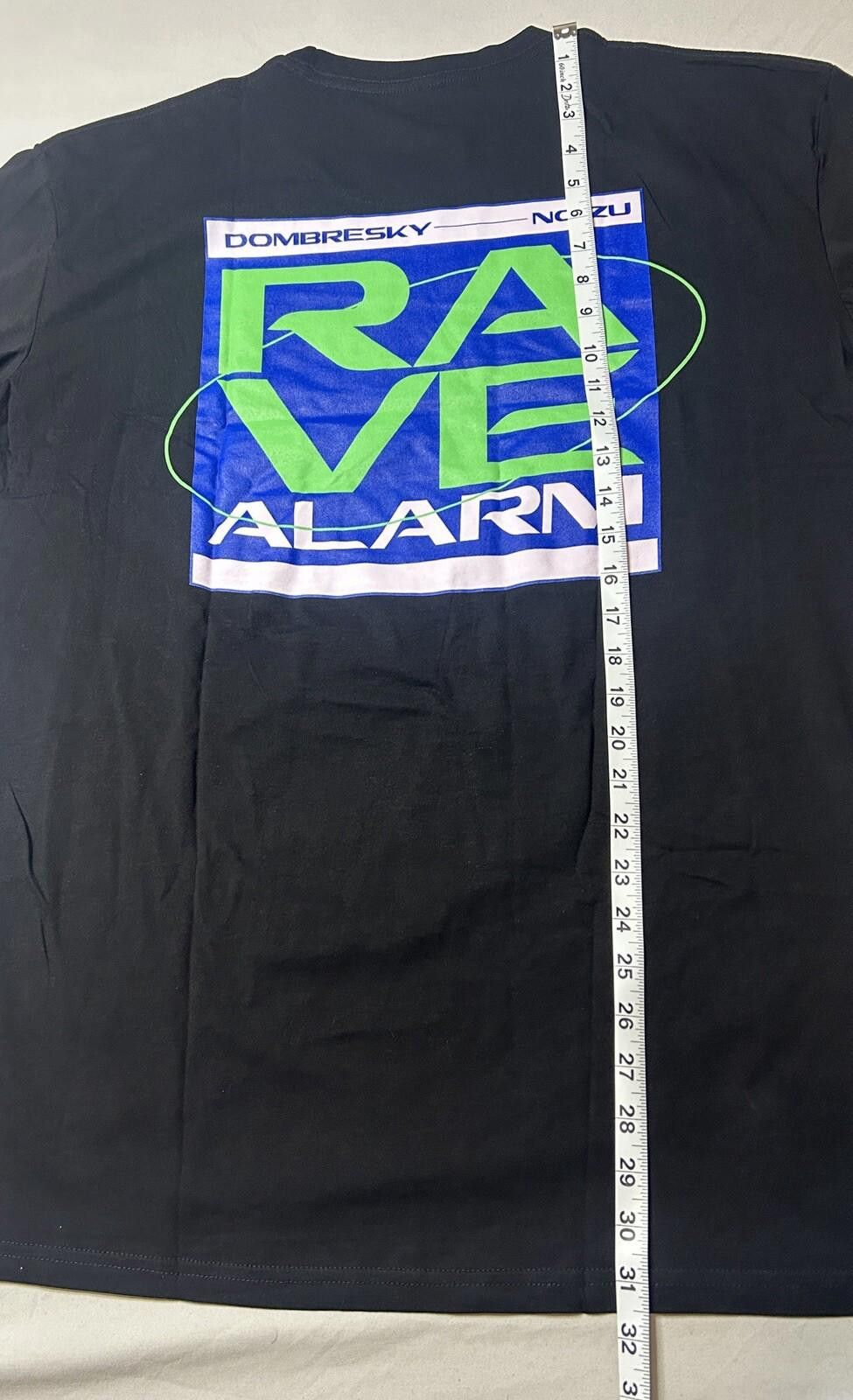 Other Dombresky X Noizu Rave Alarm Black T Shirt Mens Extra Large Size US XL / EU 56 / 4 - 5 Thumbnail