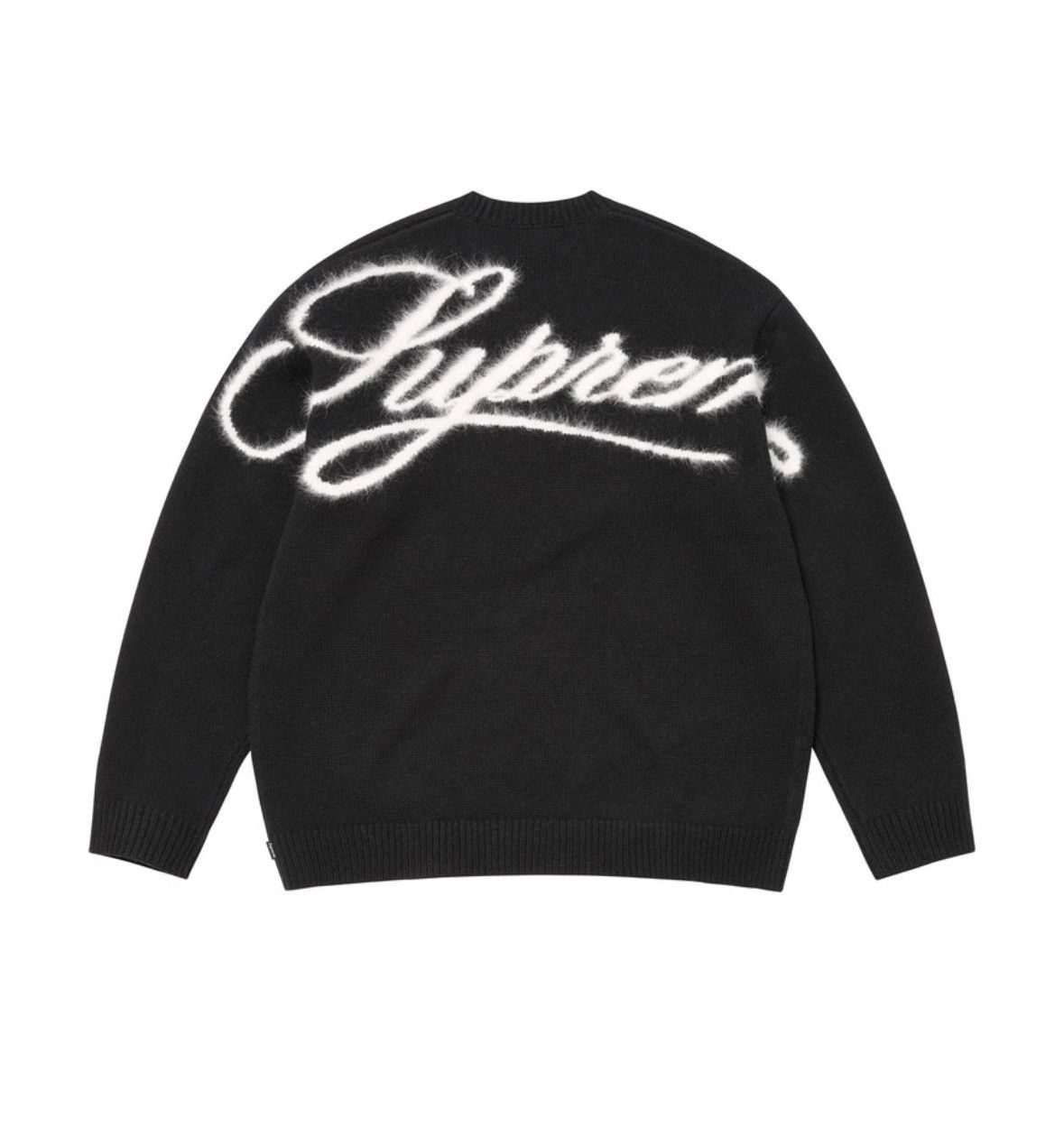 Supreme Angora Script Sweater