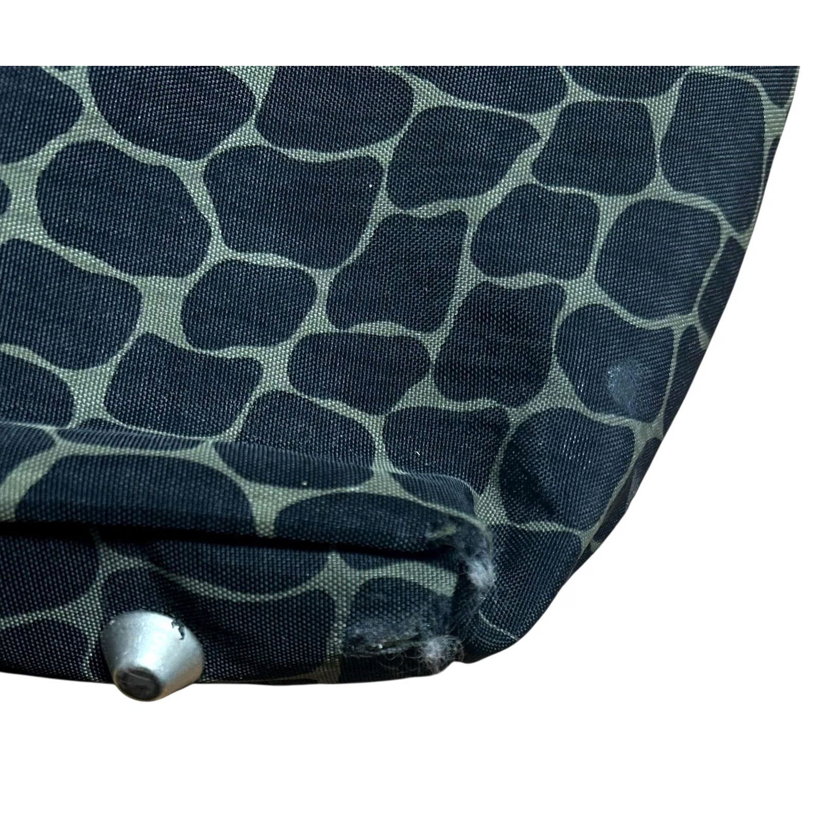 Vintage Baggallini Tote Shoulder Bag Women's Animal Print Black All Around Bag Size ONE SIZE - 7 Thumbnail