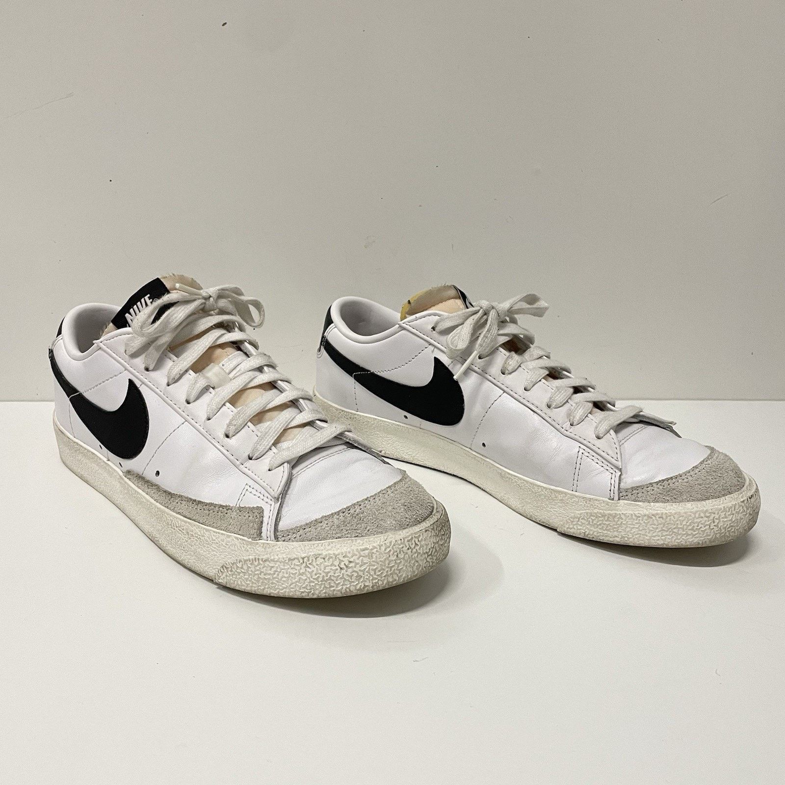 Nike Nike Blazer Low 77 Vintage Shoes White Black Sneakers SZ 11 Size US 11 / EU 44 - 5 Thumbnail