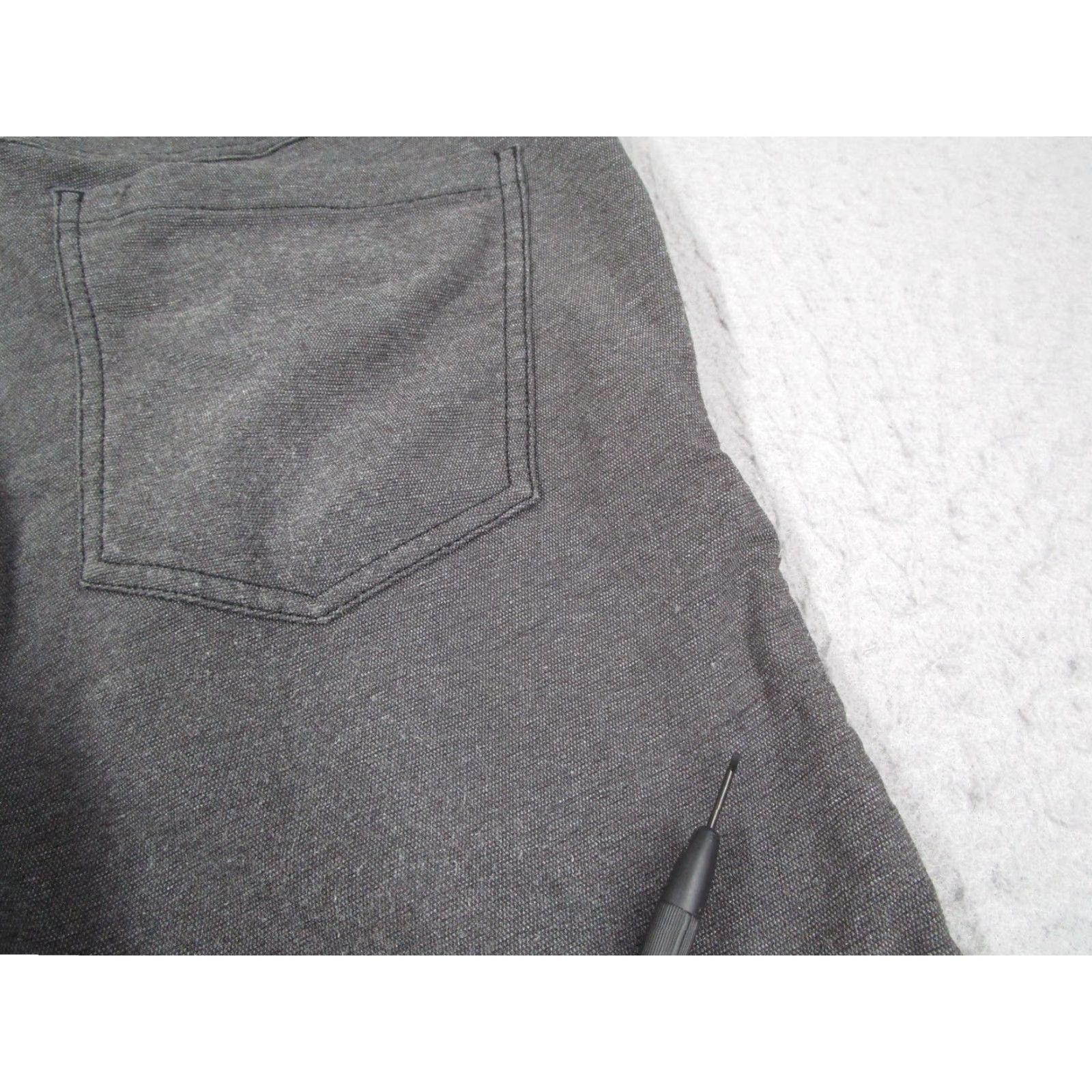 Lululemon Lululemon Pants Mens Slim Fit 5 Pocket Gray ABC Knit 33 Regular Size Casual Trousers Size US 34 / EU 50 - 4 Thumbnail