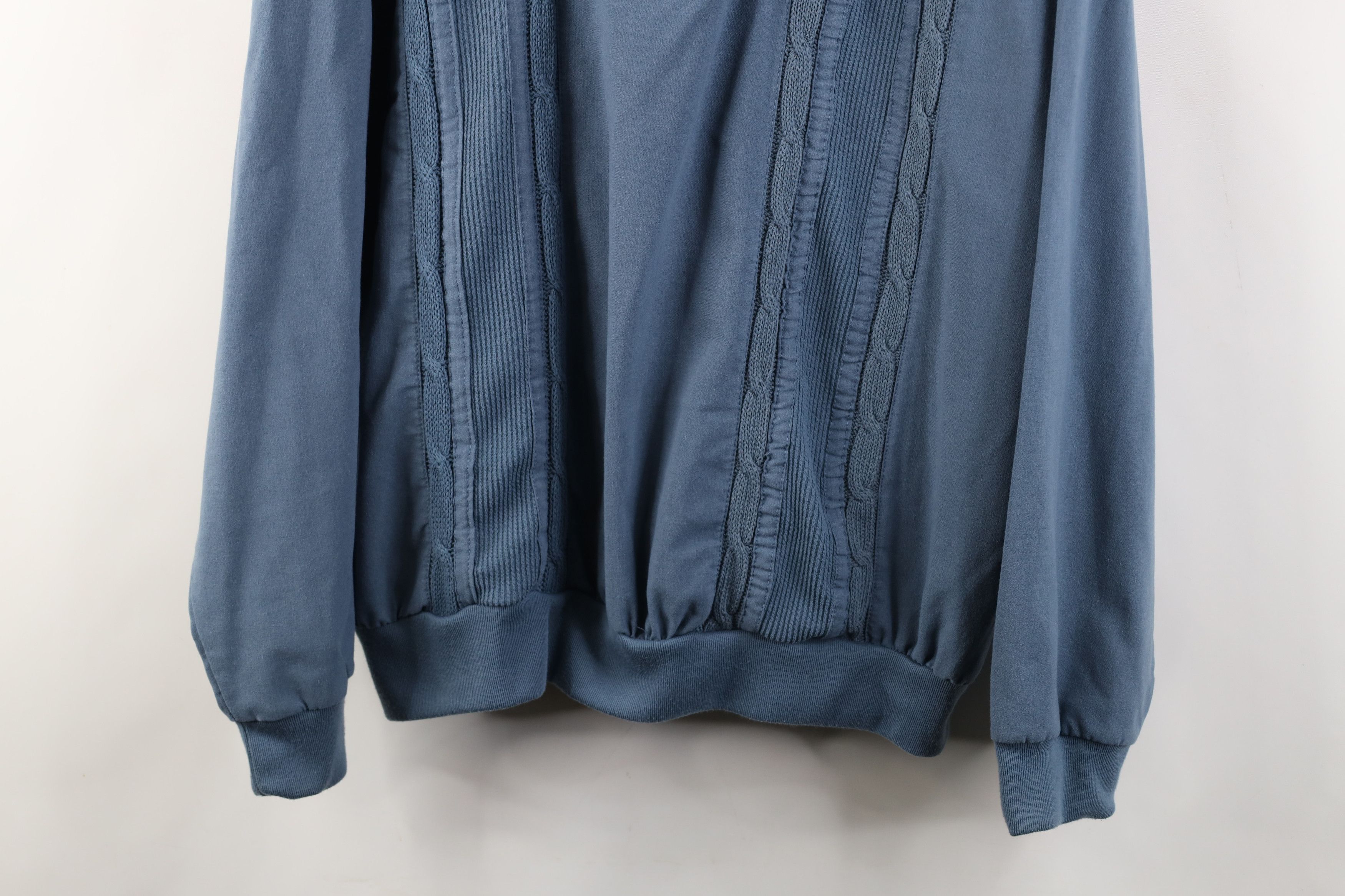 Vintage Vintage 90s Streetwear Knit Pullover Logn Sleeve Polo Mafia Size US XL / EU 56 / 4 - 3 Thumbnail