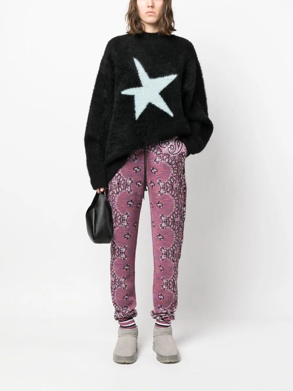 Amiri o1y0425 Joggers in Multicolor Size 28" / US 6 / IT 42 - 2 Thumbnail