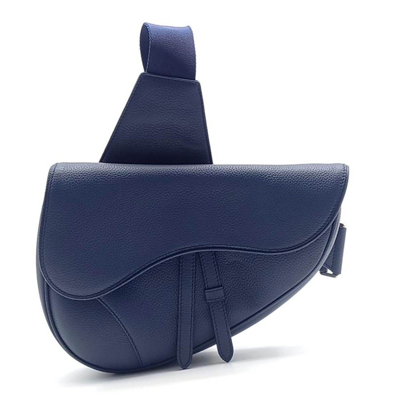 Christian Dior Saddle Bag (8433442) in Blue, Men's