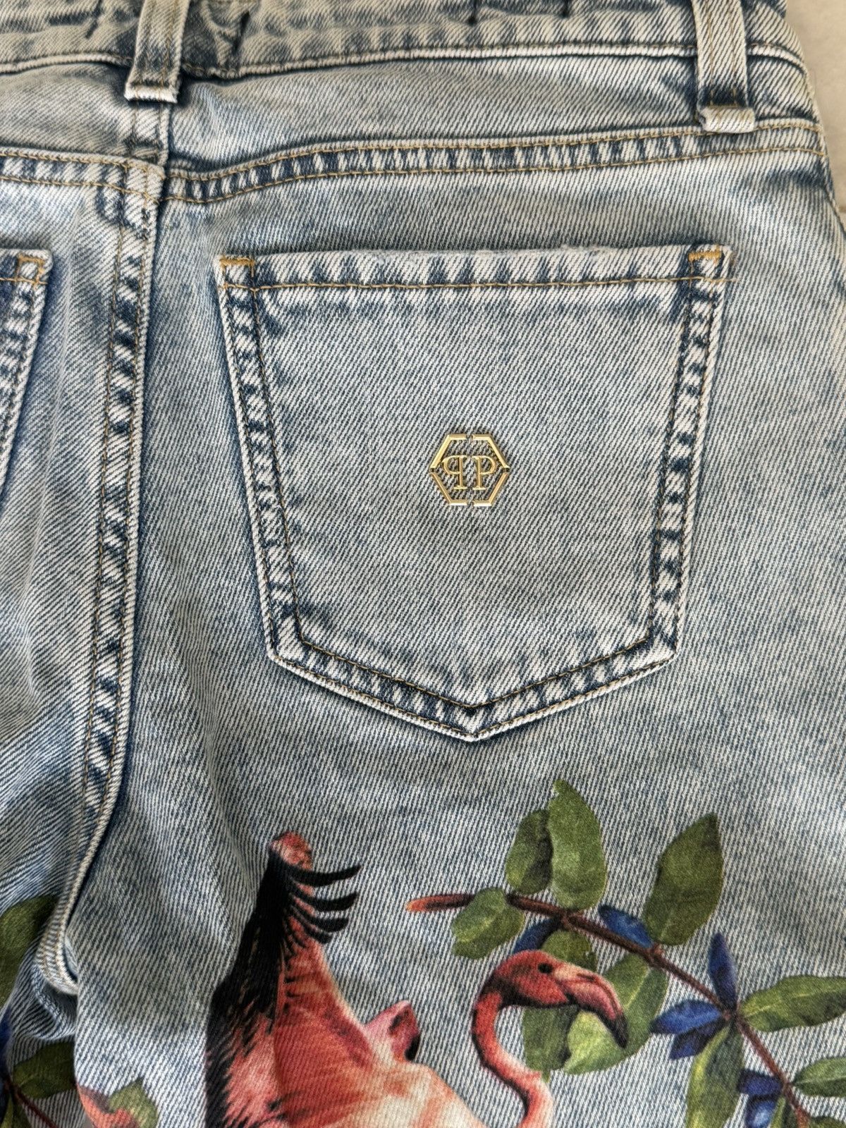 Philipp Plein Philipp Plein Miss Slim Fit “Jungle” Size 26" / US 2 / IT 38 - 10 Thumbnail