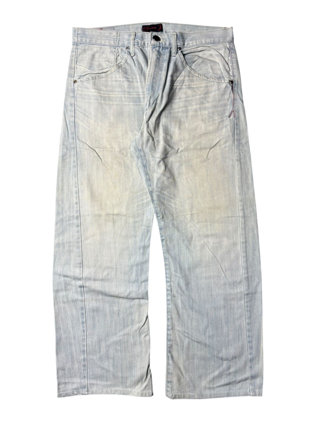 Levi's 2000s Levis Engineered Twisted Baby Blue Jeans Size US 32 / EU 48 - 1 Thumbnail
