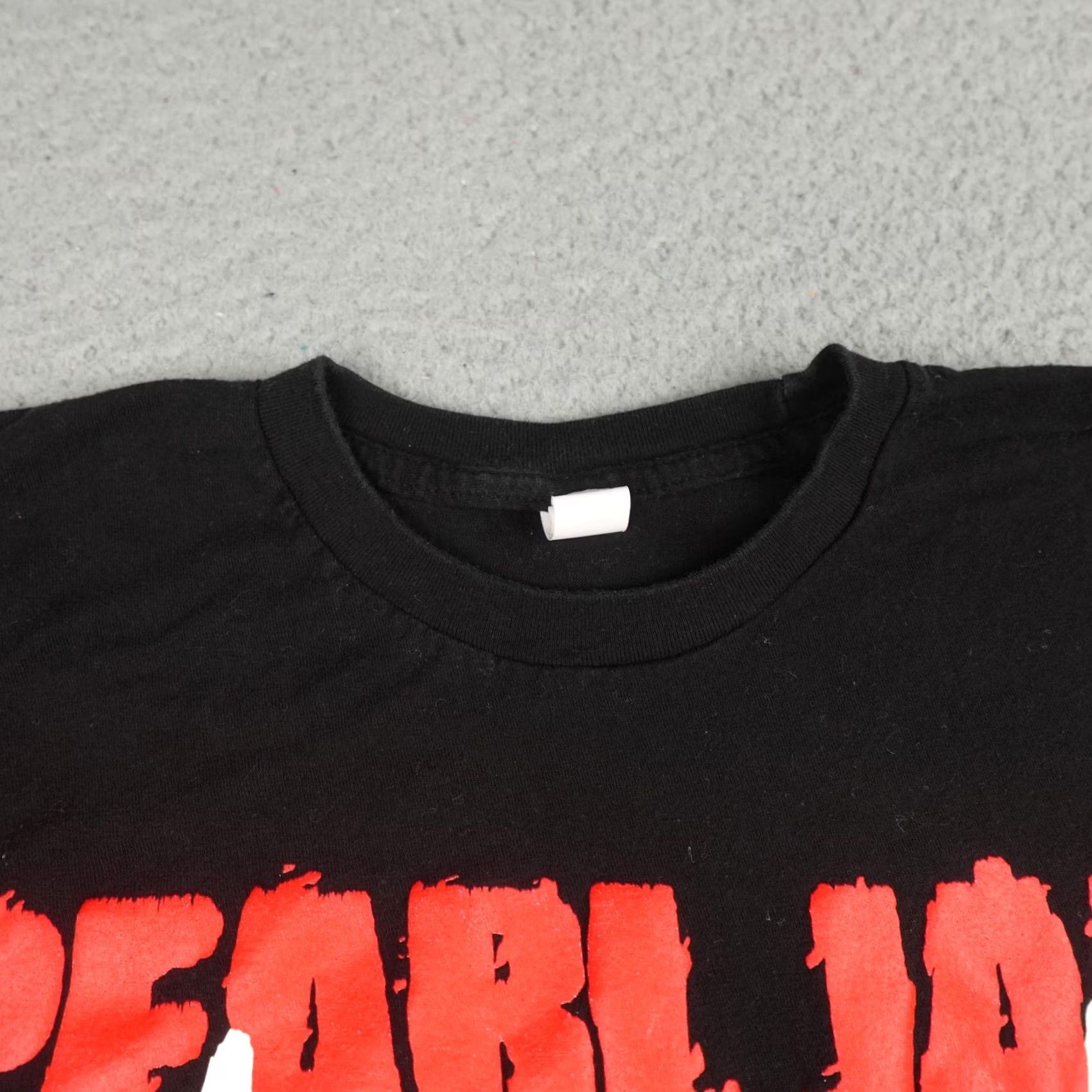 Tultex Pearl Jam Shirt Mens Medium Black Alive Stickman Tour Setlist Band Tee Concert Shirt Mens Black Size US M / EU 48-50 / 2 - 6 Thumbnail