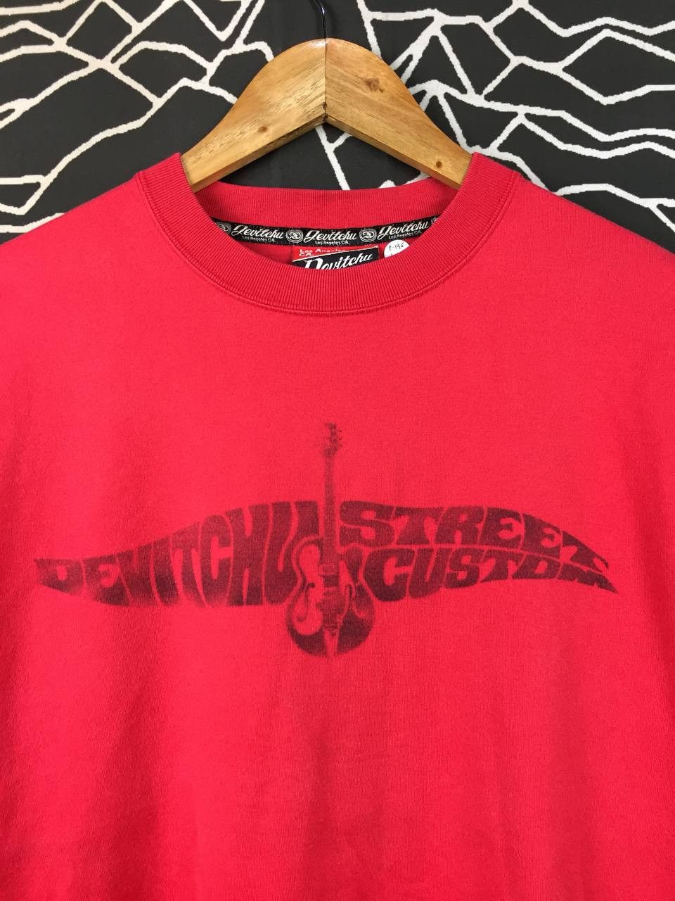 Vintage Vtg Devitchu Los Angeles Street Custom Rock N Roll Tee Size US M / EU 48-50 / 2 - 8 Thumbnail