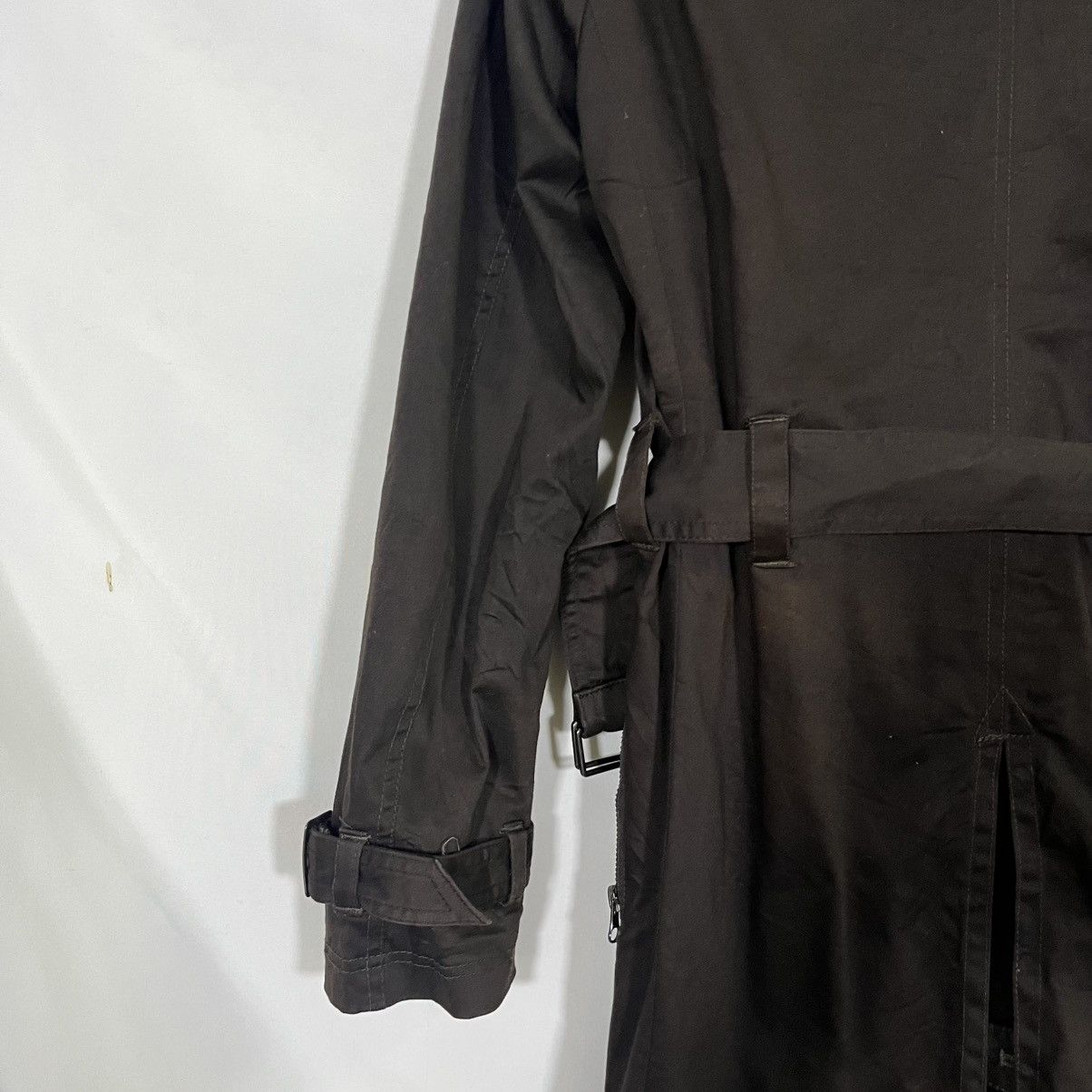 Delusion VINTAGE DELUSION BELTED TRENCH COAT Size US M / EU 48-50 / 2 - 11 Thumbnail