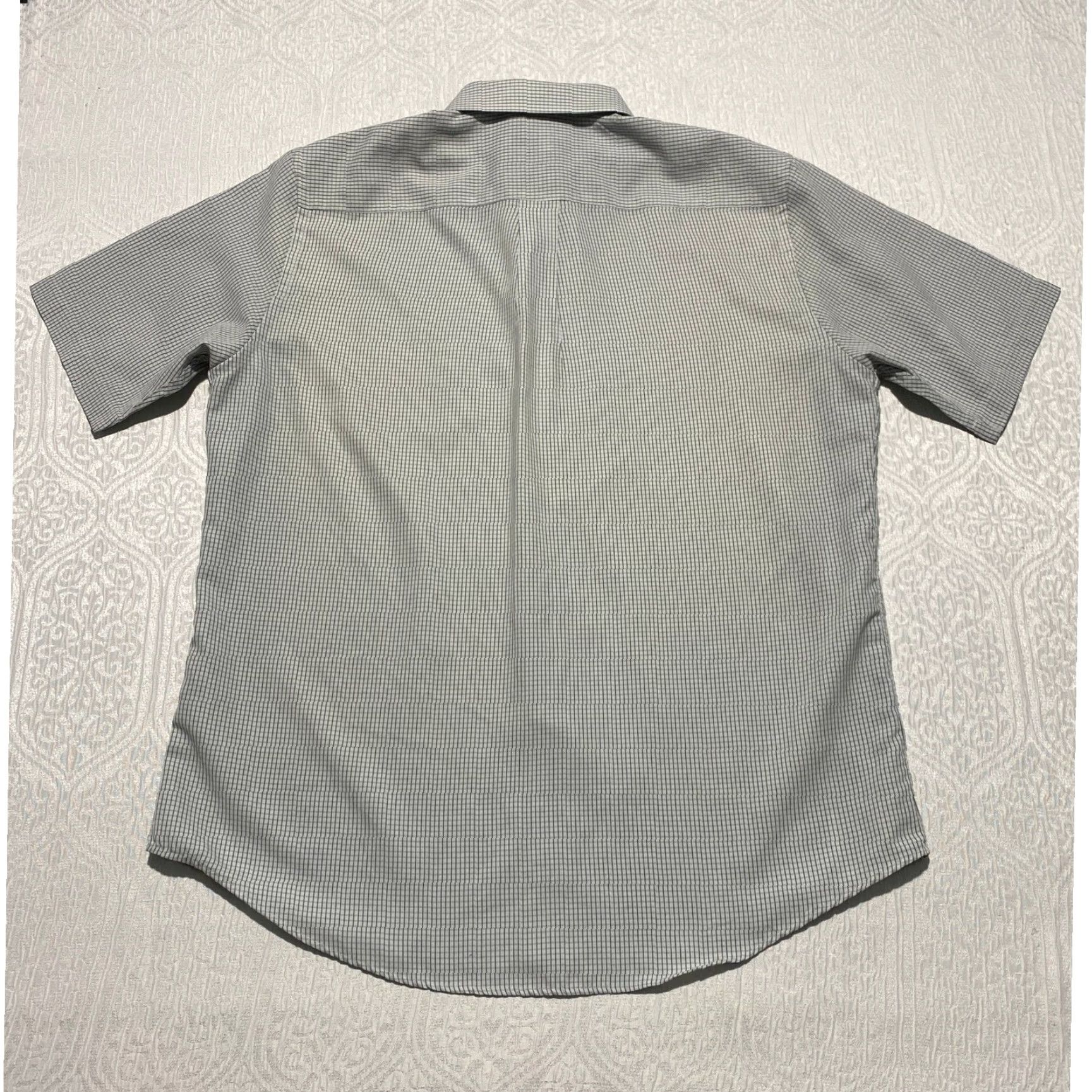 Croft & Barrow Croft & Barrow Mens L Short Sleeve Button Down Shirt Gingham Pattern Size US L / EU 52-54 / 3 - 4 Thumbnail