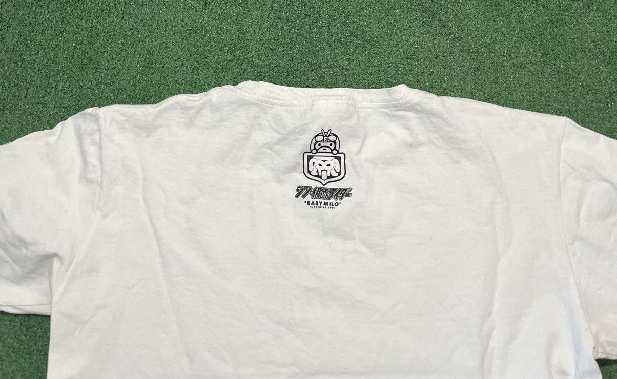 Bape A Bathing Ape x Shin Kamen Rider White Tee Japan Bape Size US XL / EU 56 / 4 - 4 Thumbnail
