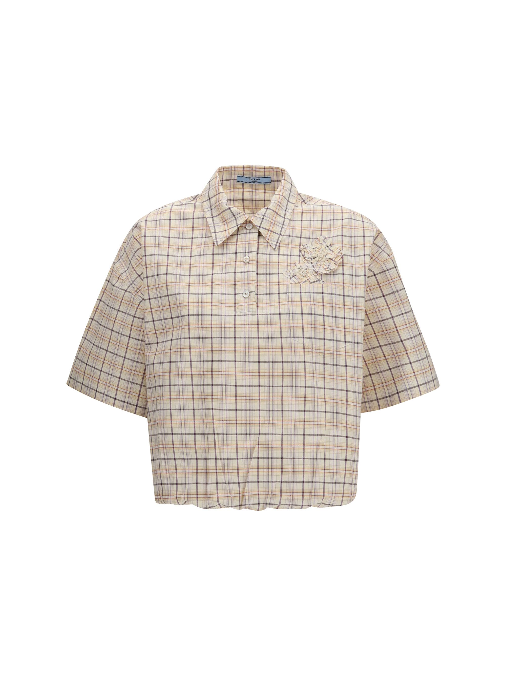 Prada Checked poplin Shirt Size M / US 6-8 / IT 42-44 - 1 Thumbnail