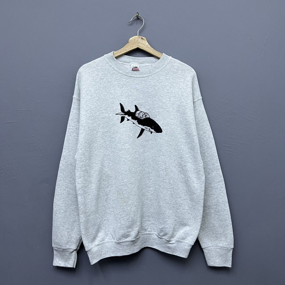 Vintage Vintage 90s The Adventures Of Tintin Crewneck Sweatshirt Size US M / EU 48-50 / 2 - 1 Thumbnail
