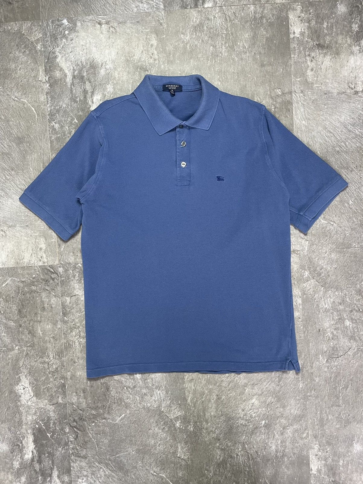 Burberry Vintage 90s Burberry London Polo T Shirt Retro Rare Hype Y2k Size US M / EU 48-50 / 2 - 1 Thumbnail