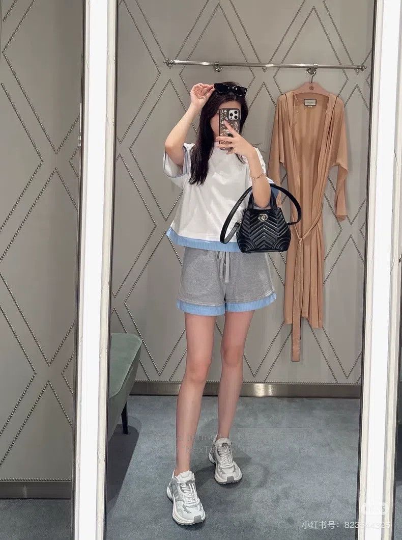 Gucci Gucci 25 new fake two-piece stitched short-sleeved T-shirt Size XS / US 0-2 / IT 36-38 - 9 Thumbnail