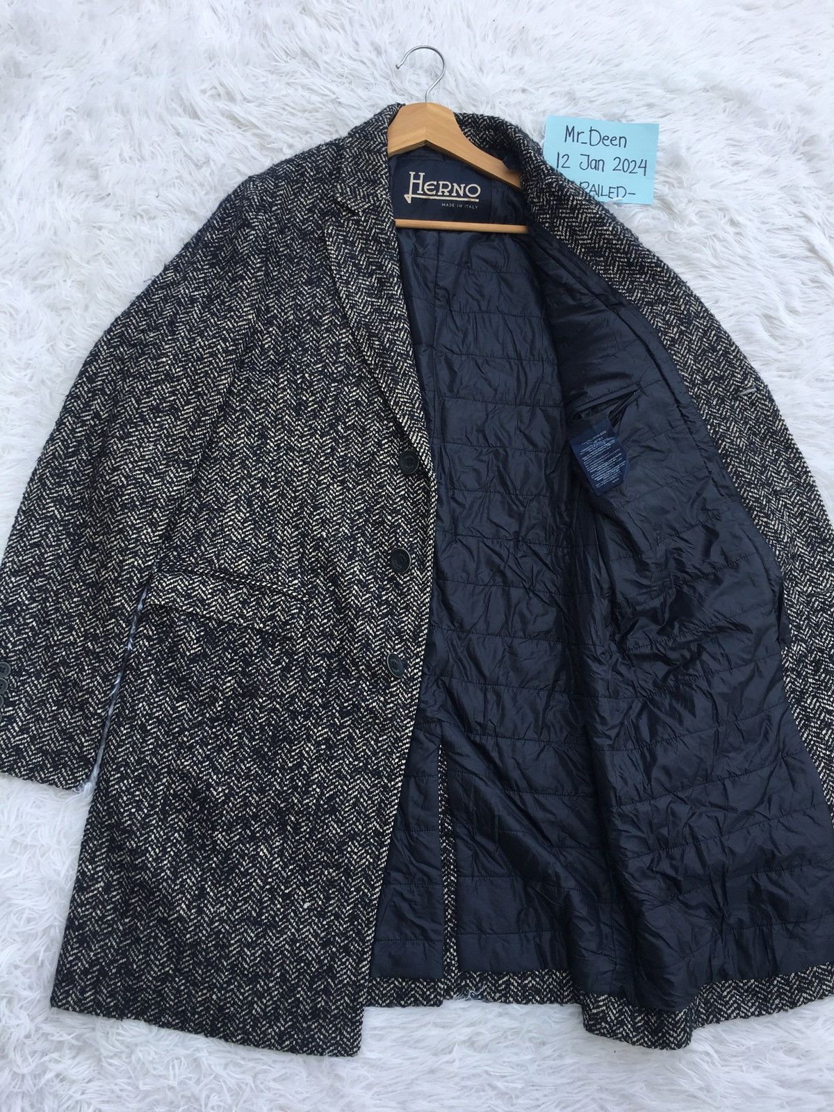 Herno Rare Vintage Herno Wool Blazer Size L / US 10 / IT 46 - 7 Thumbnail