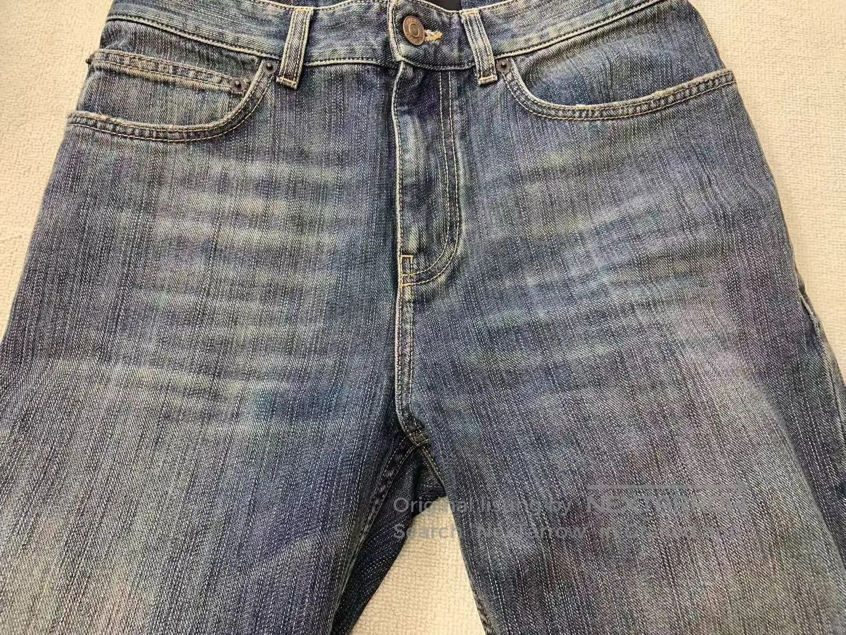 Balenciaga Balenciaga Mid-Rise Casual Flared Jeans S. Size 35" - 3 Thumbnail