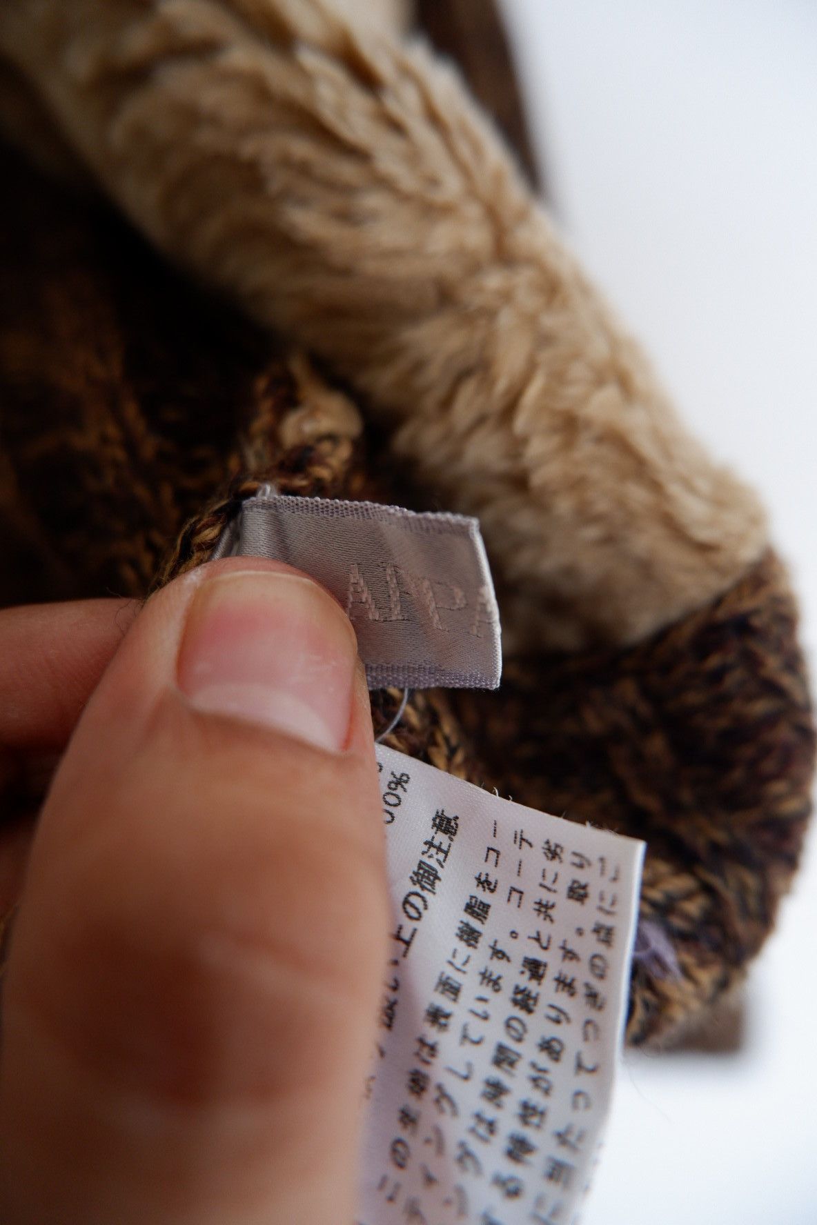 If Six Was Nine Vintage Apparue Faux Fur Linning Knitwear Size US M / EU 48-50 / 2 - 6 Thumbnail