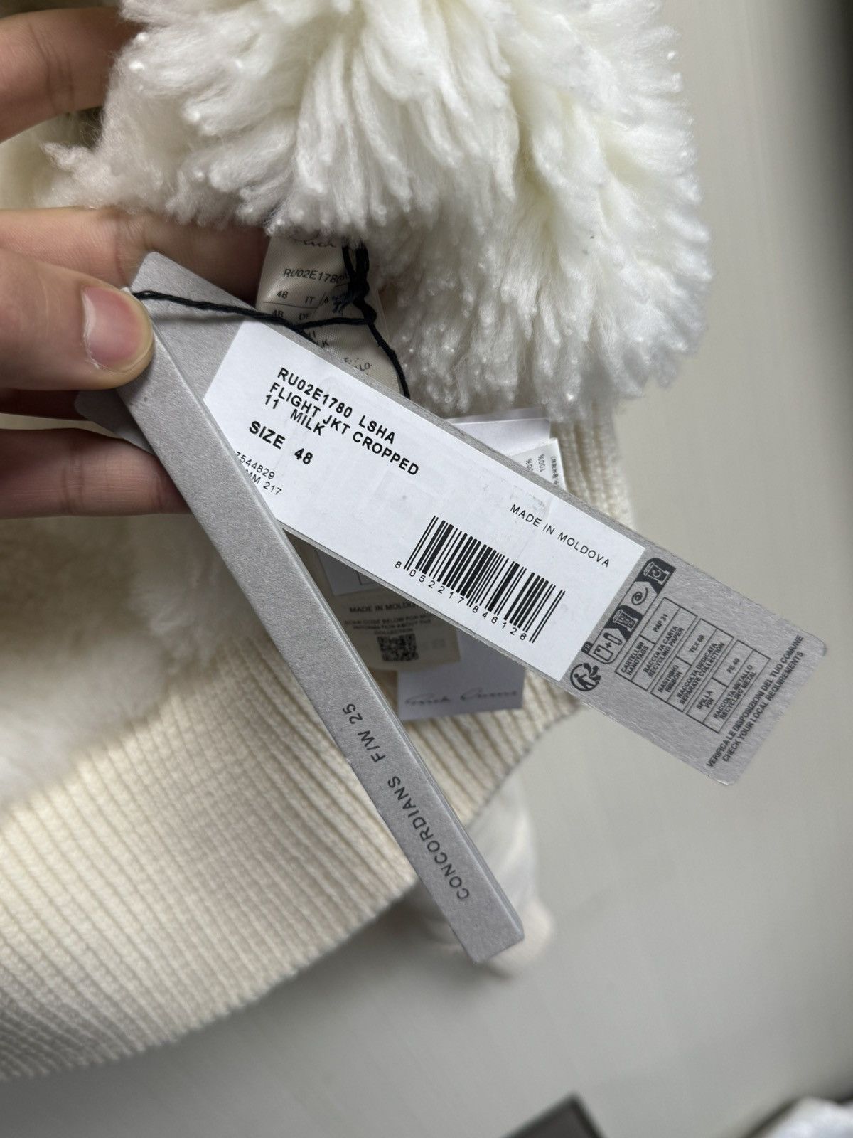 Rick Owens Rick owens 25FW Flight JKT CROPPED Leather Bomber jacket Size US M / EU 48-50 / 2 - 6 Thumbnail