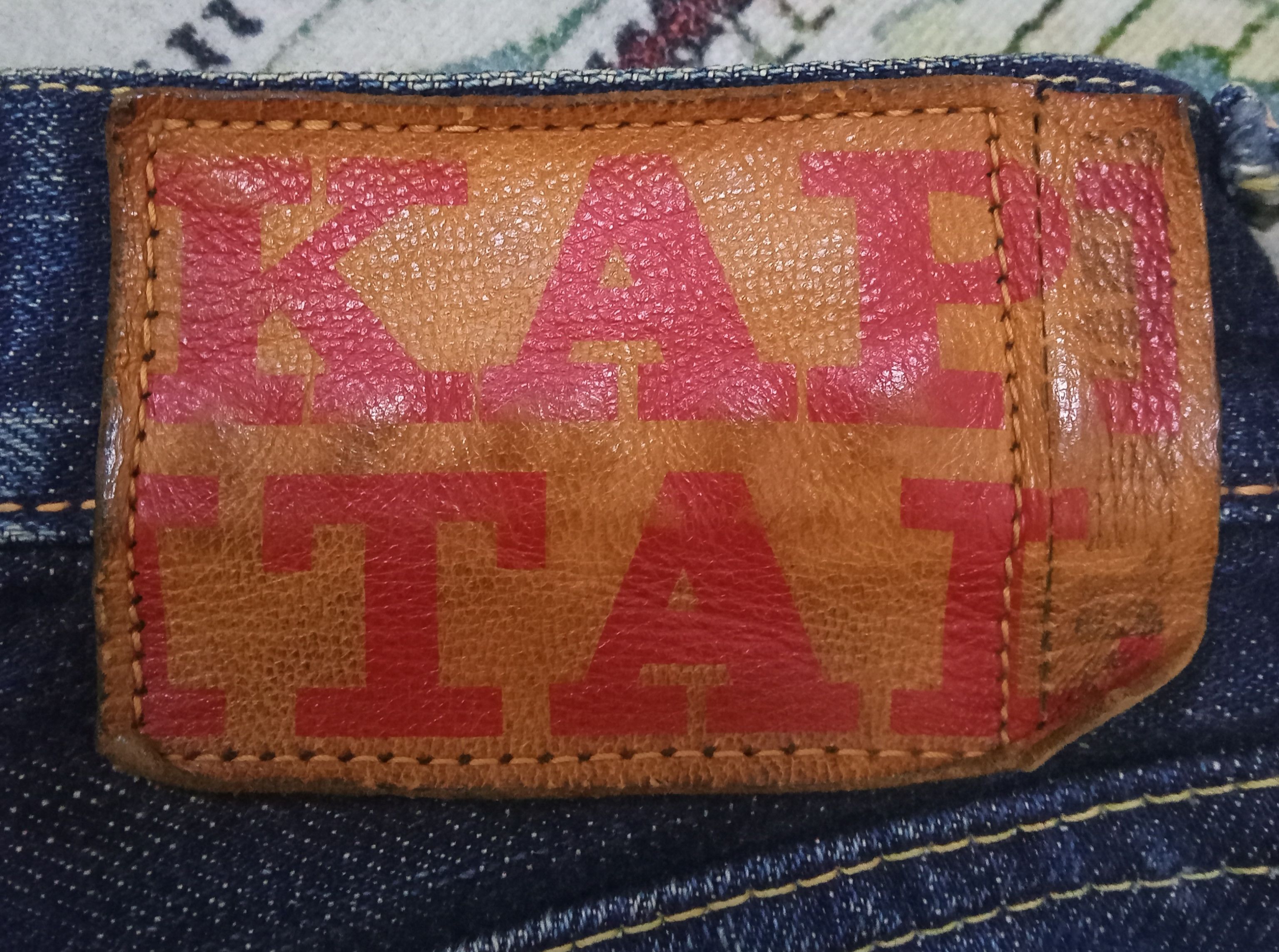 Kapital Kapital Redline Selvedge With Buckle Back Rare Jeans Size US 32 / EU 48 - 3 Thumbnail