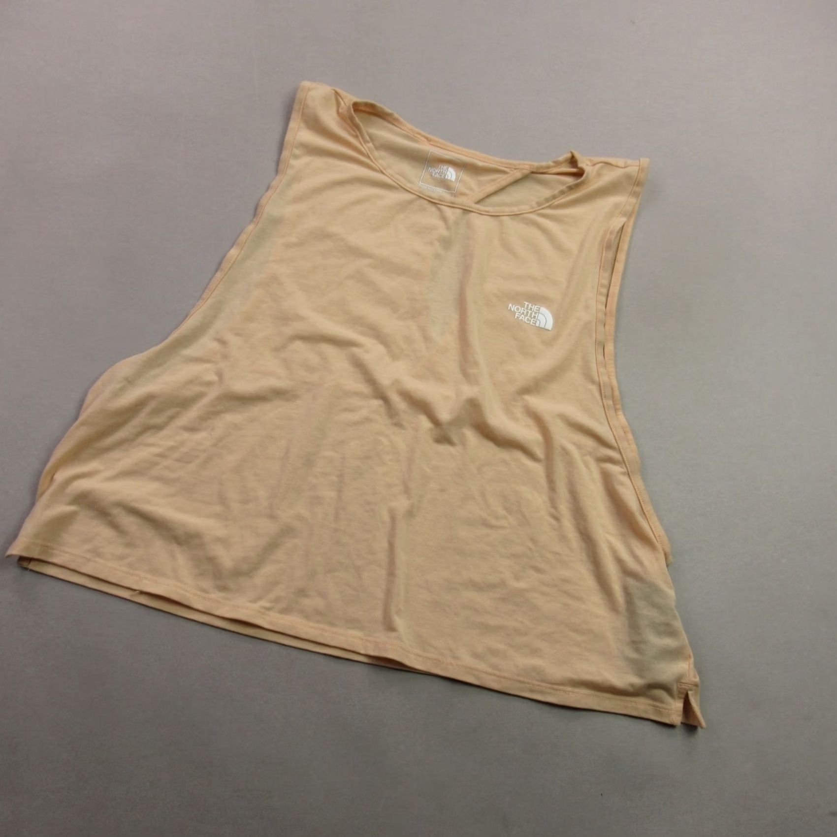 The North Face The North Face Tank Top Womens Large Sleeveless Lightweight Yellow Crew Neck Size L / US 10 / IT 46 - 2 Thumbnail