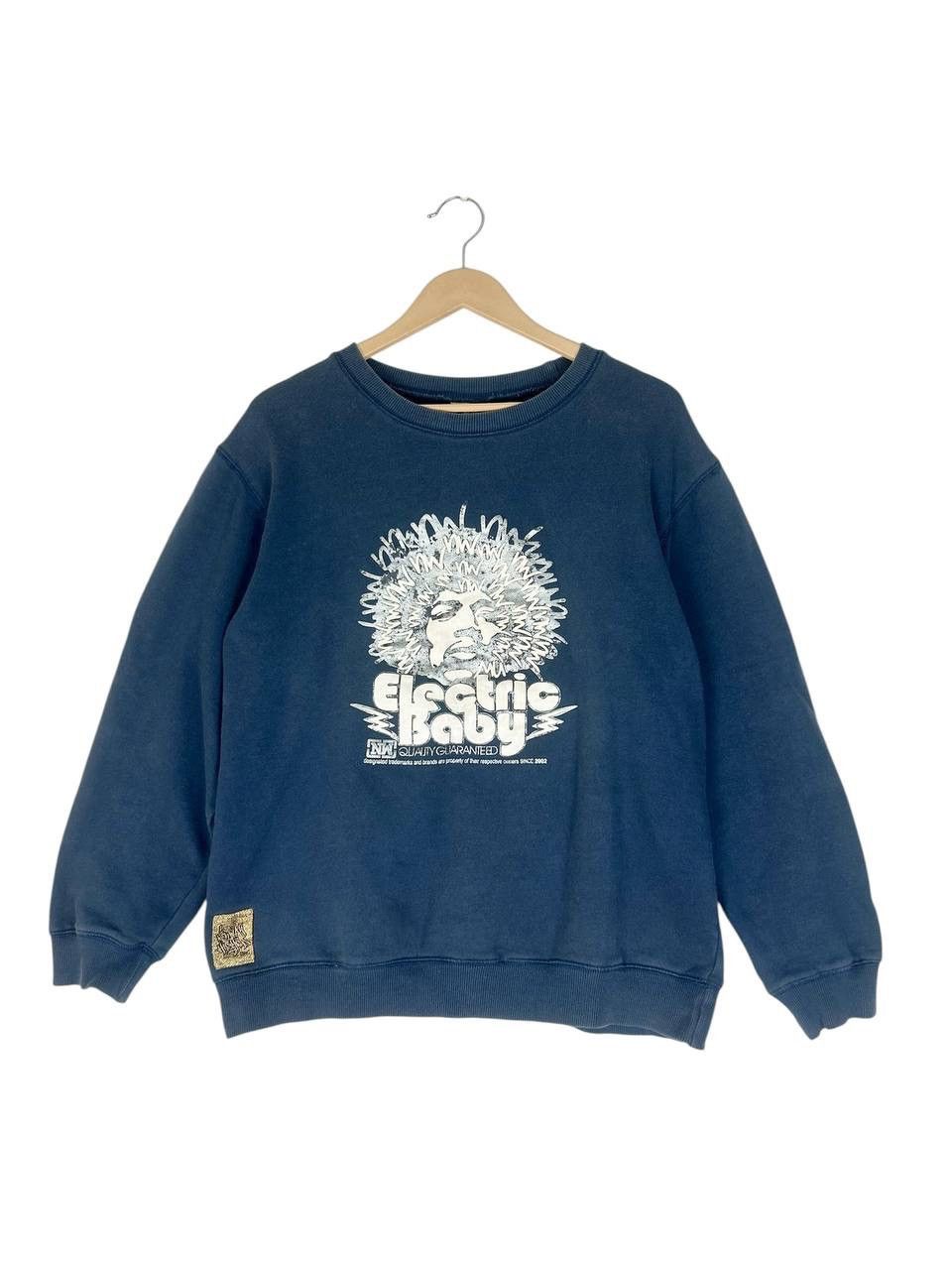 Band Tees Vintage Y2K Electric Baby Sweatshirt – Jimi Hendrix Afro Size US L / EU 52-54 / 3 - 1 Thumbnail