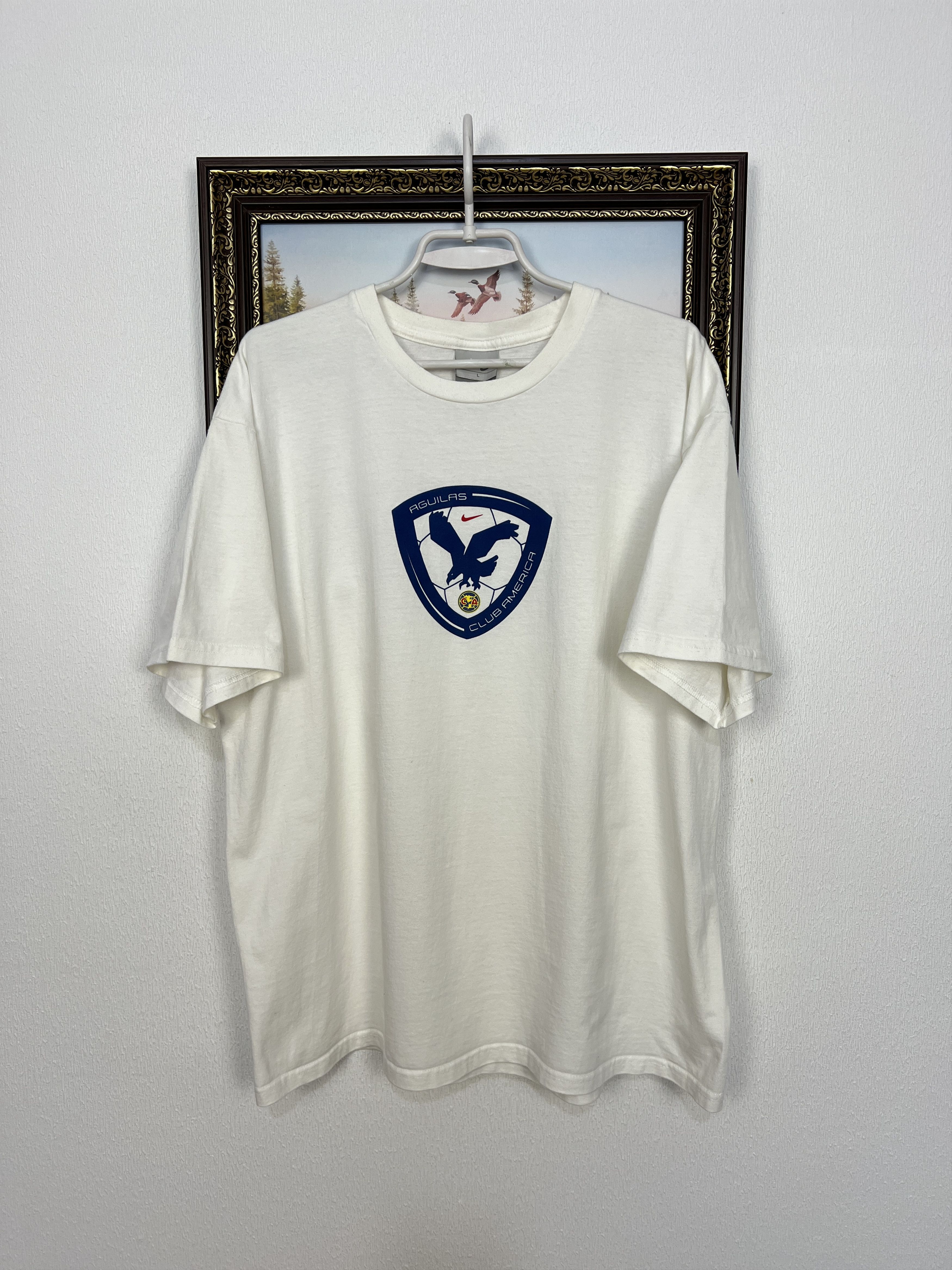 Nike Vintage Nike Club America Football Train Shirt Soccer Size US L / EU 52-54 / 3 - 1 Thumbnail