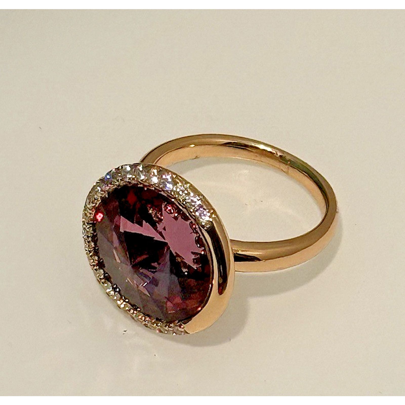 Other Swarovski ring purple elegant ladies gold tone ring SIze 7 Size ONE SIZE - 5 Thumbnail