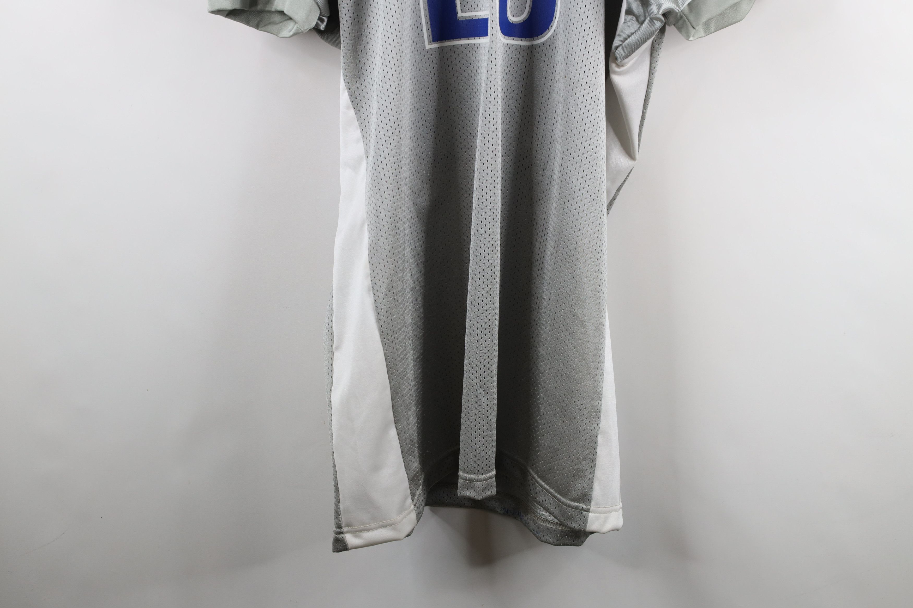 Vintage Vintage 90s Sanders Detroit Lions Football Jersey Silver #20 Size US XL / EU 56 / 4 - 14 Thumbnail