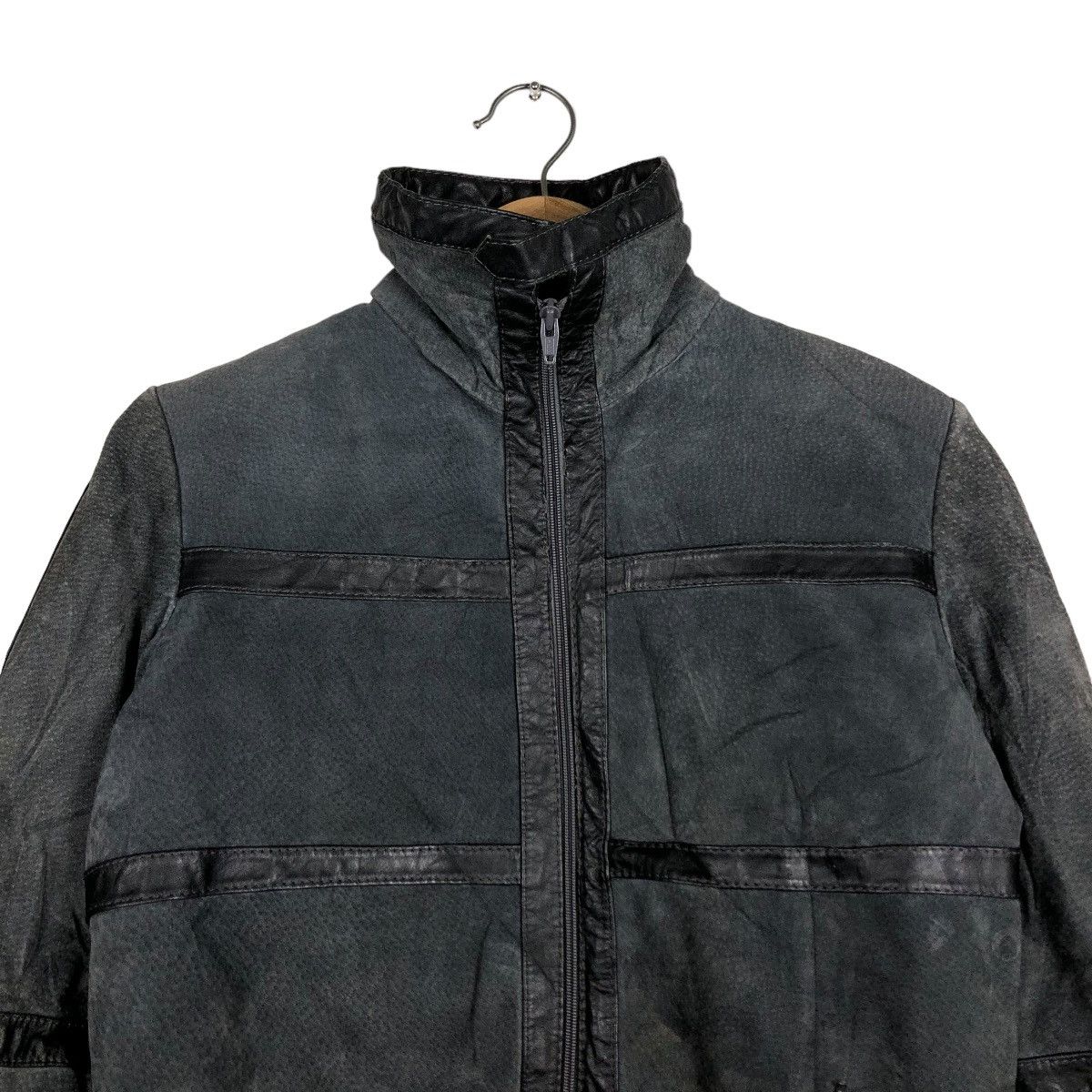 Japanese Brand 🔥VINTAGE GENUINE LEATHER JACKET BLANKET MACY’S BRAZIL Size US M / EU 48-50 / 2 - 5 Thumbnail