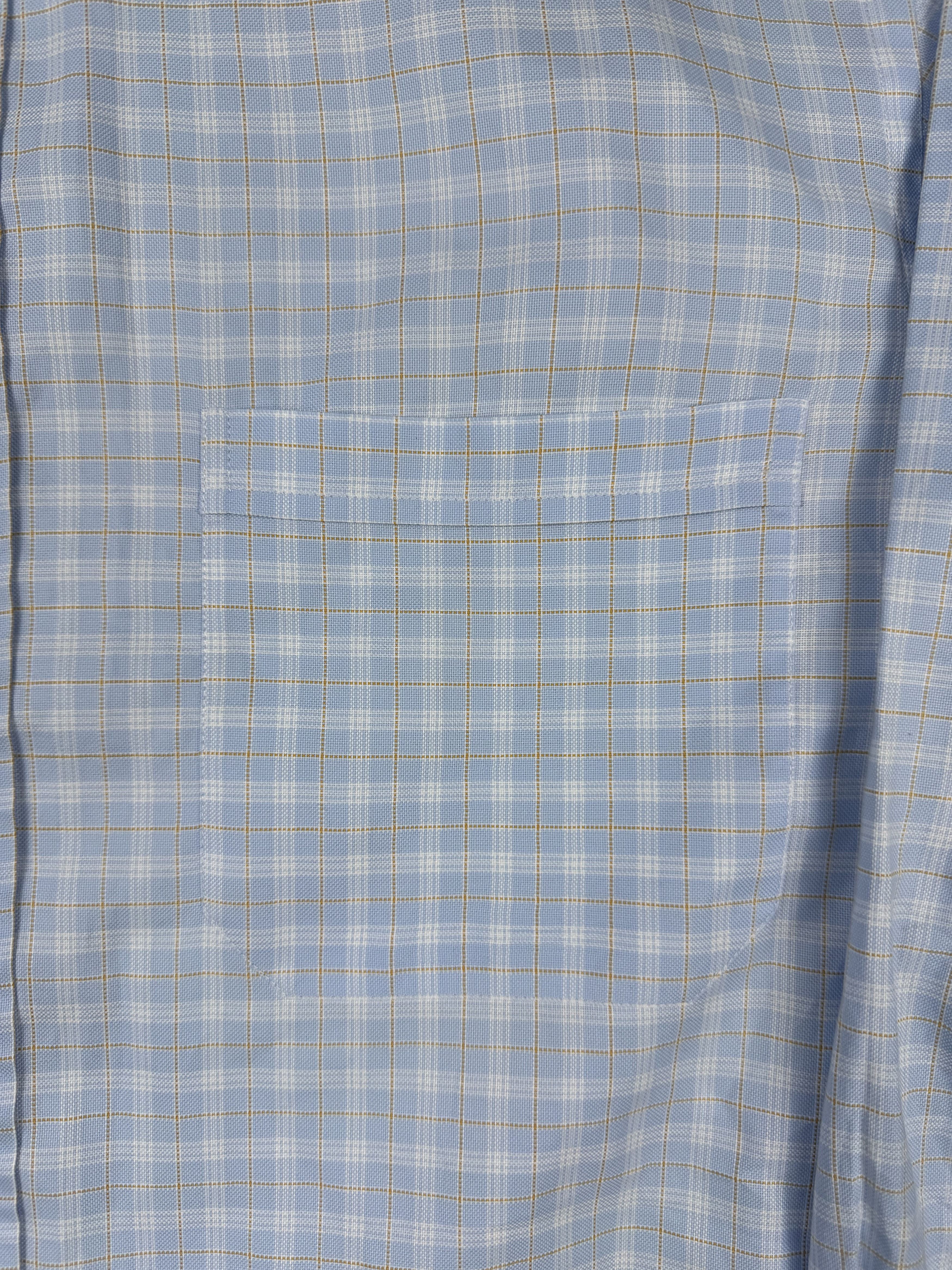 Canali Canali 15/38 Cotton Gingham Button Down Dress Shirt Luxury Size US M / EU 48-50 / 2 - 3 Thumbnail