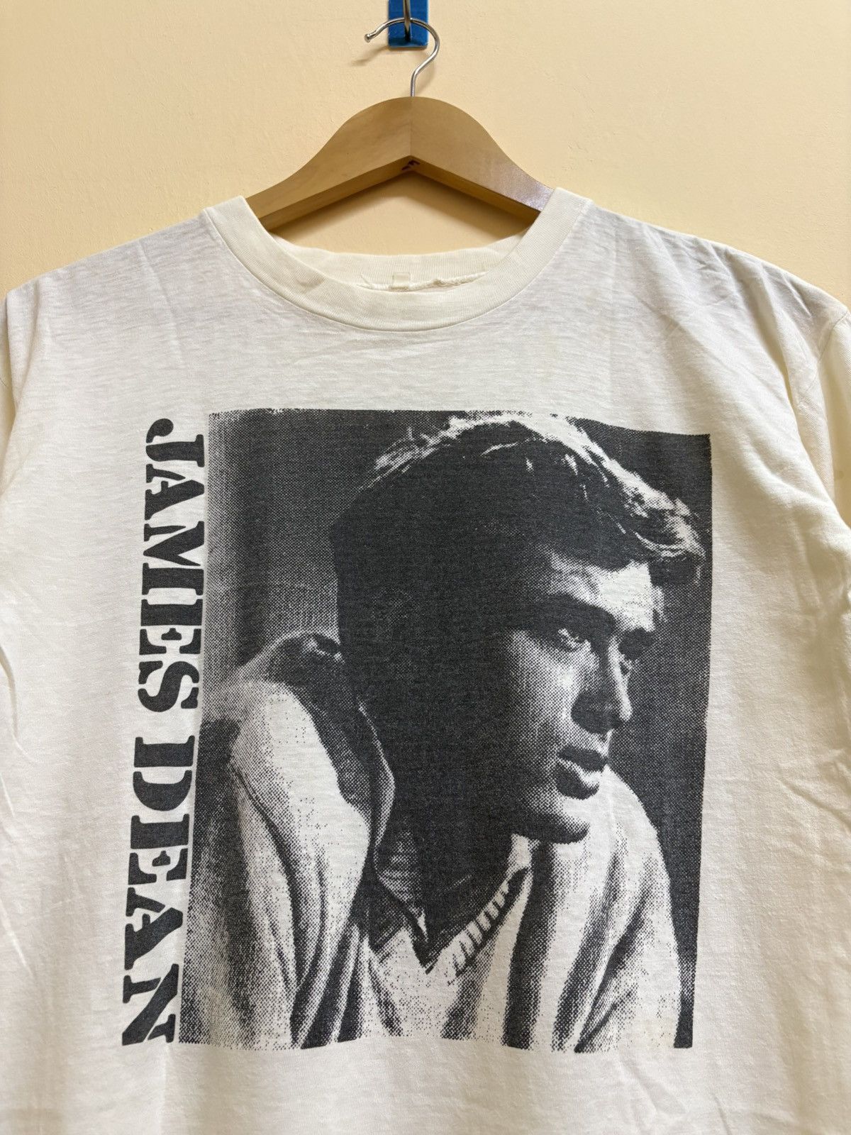 Vintage Vintage 80s James Dean Actor Movies Big Face T-Shirt Size US M / EU 48-50 / 2 - 2 Thumbnail