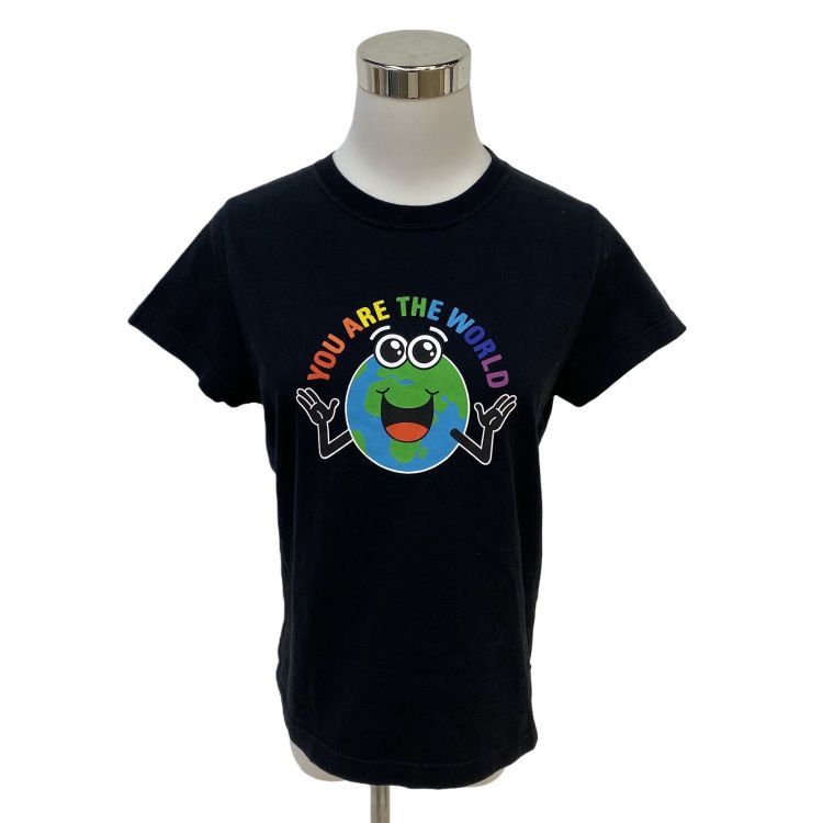 Balenciaga Balenciaga Earth Graphic T-Shirt Size M Size US M / EU 48-50 / 2 - 1 Thumbnail