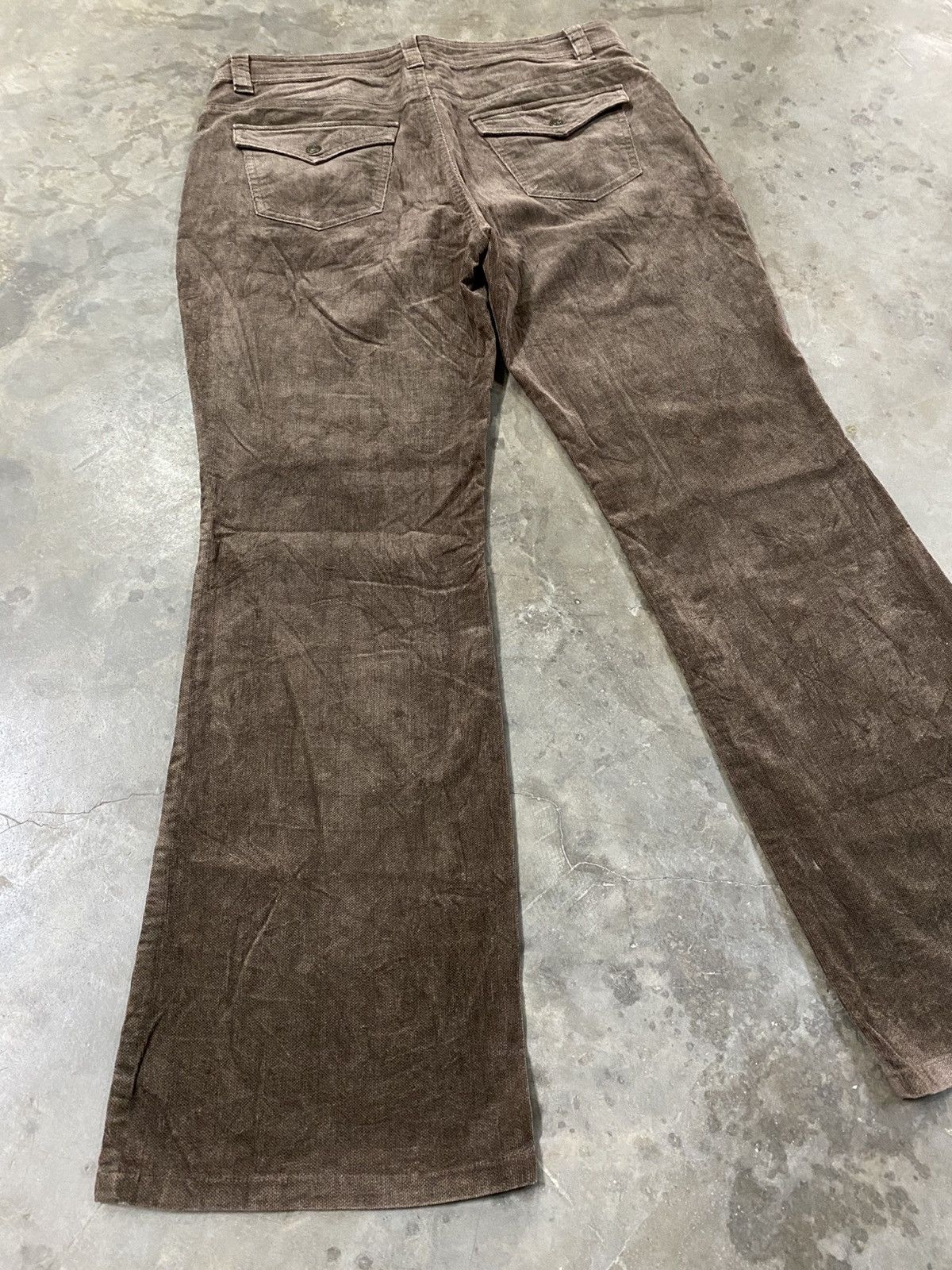 Hysteric Glamour × If Six Was Nine × Le Grande Bleu (L.G.B.) Flare Jeans Newton Circus Chocolate Corduroy @251 Size US 34 / EU 50 - 8 Thumbnail