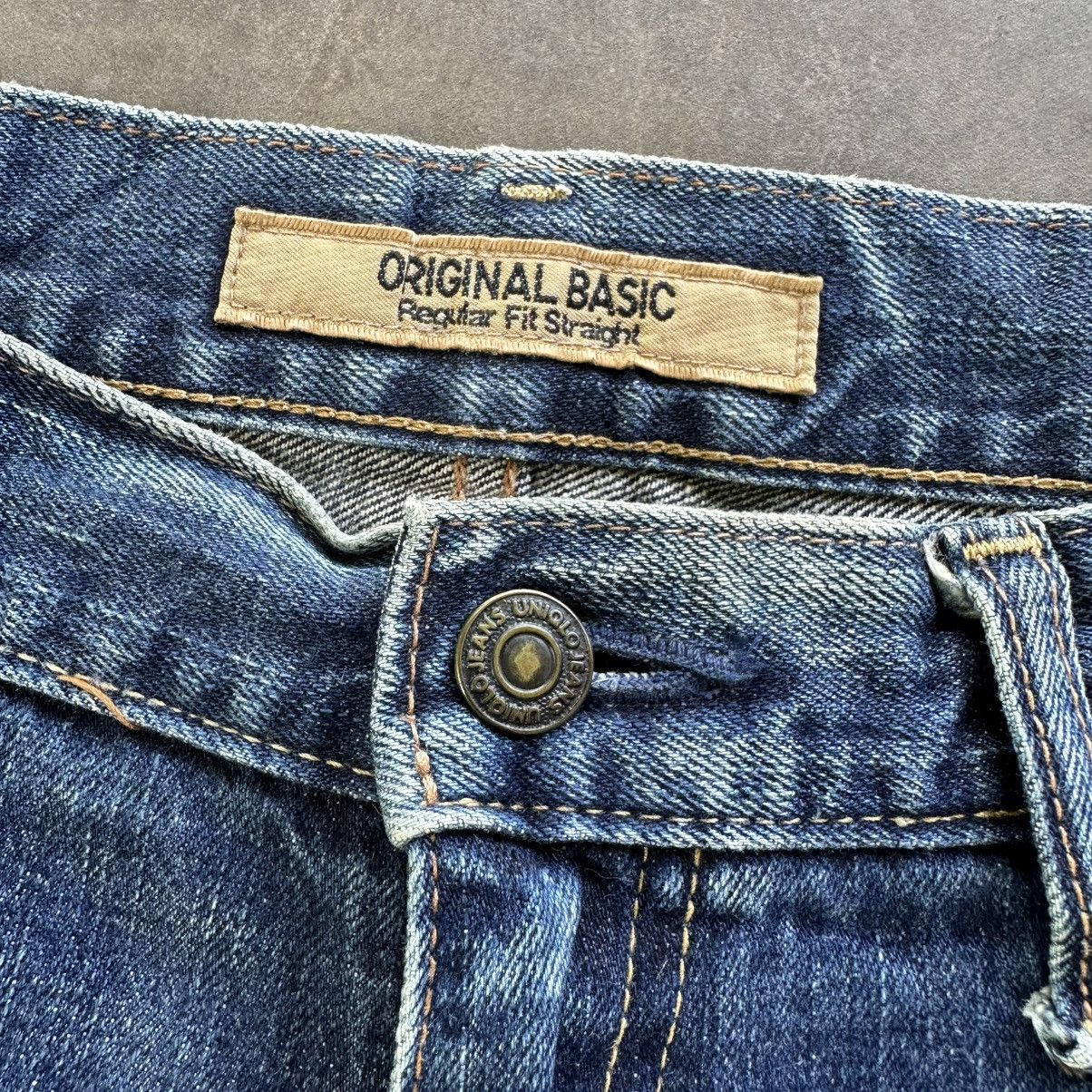 Japanese Brand Vintage Japanese Faded Denim Jean Pant W32 Size US 32 / EU 48 - 4 Thumbnail