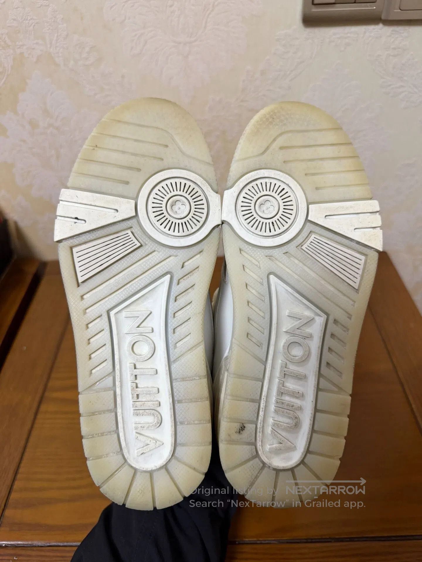 Louis Vuitton LV Trainer White Cement. Size US 6.5 / IT 36.5 - 4 Thumbnail