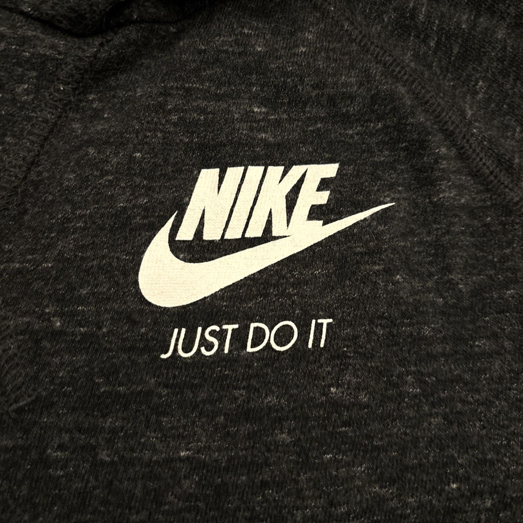 Nike Nike Just Do It Hoodie Light Heather Gray XL Women Pullover Activewear Hoodie Style Pullover Womens XL Gray Size XL / US 12-14 / IT 48-50 - 2 Thumbnail