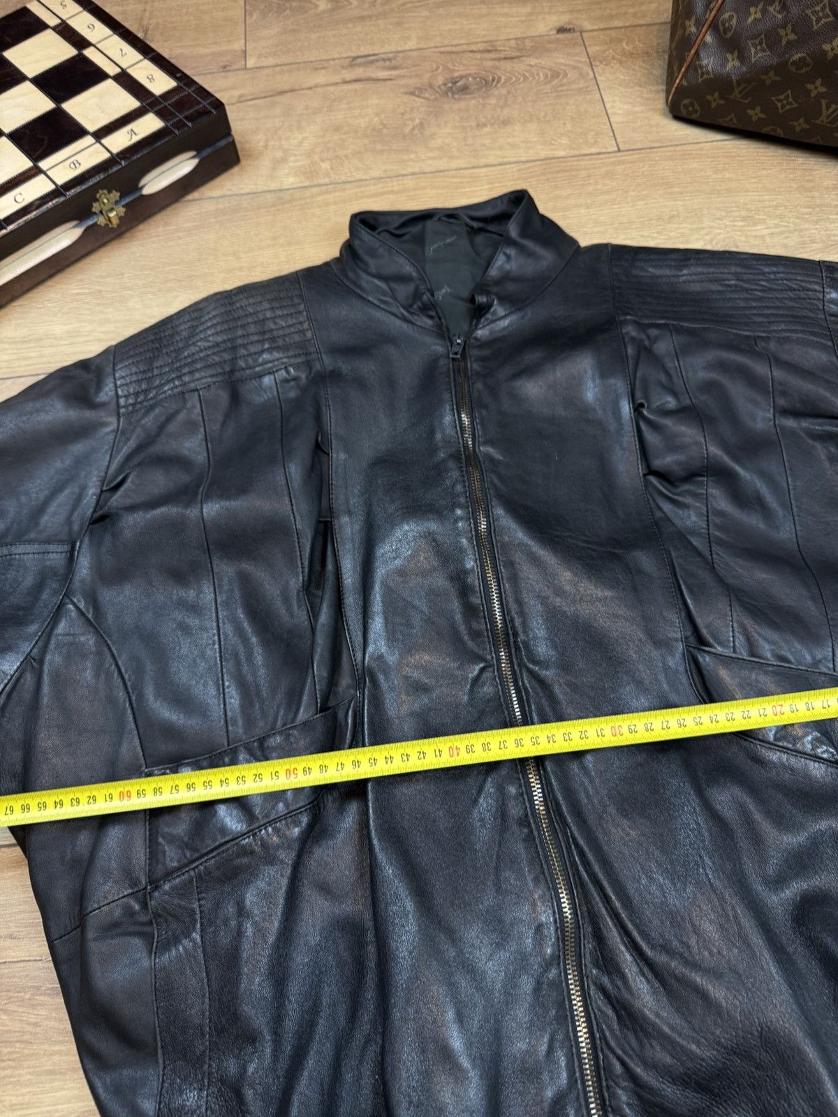 Yves Saint Laurent Vintage leather jacket Yves Saint Laurent original item Size US XL / EU 56 / 4 - 4 Thumbnail